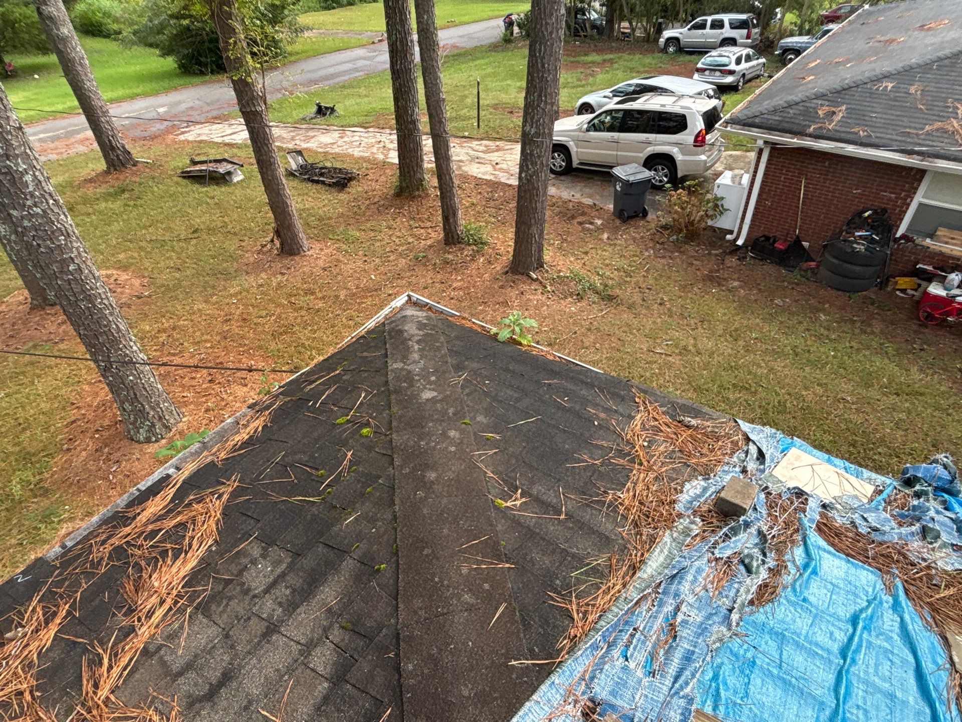 Emergency roof tarping  by Deerfield Roofing LLC