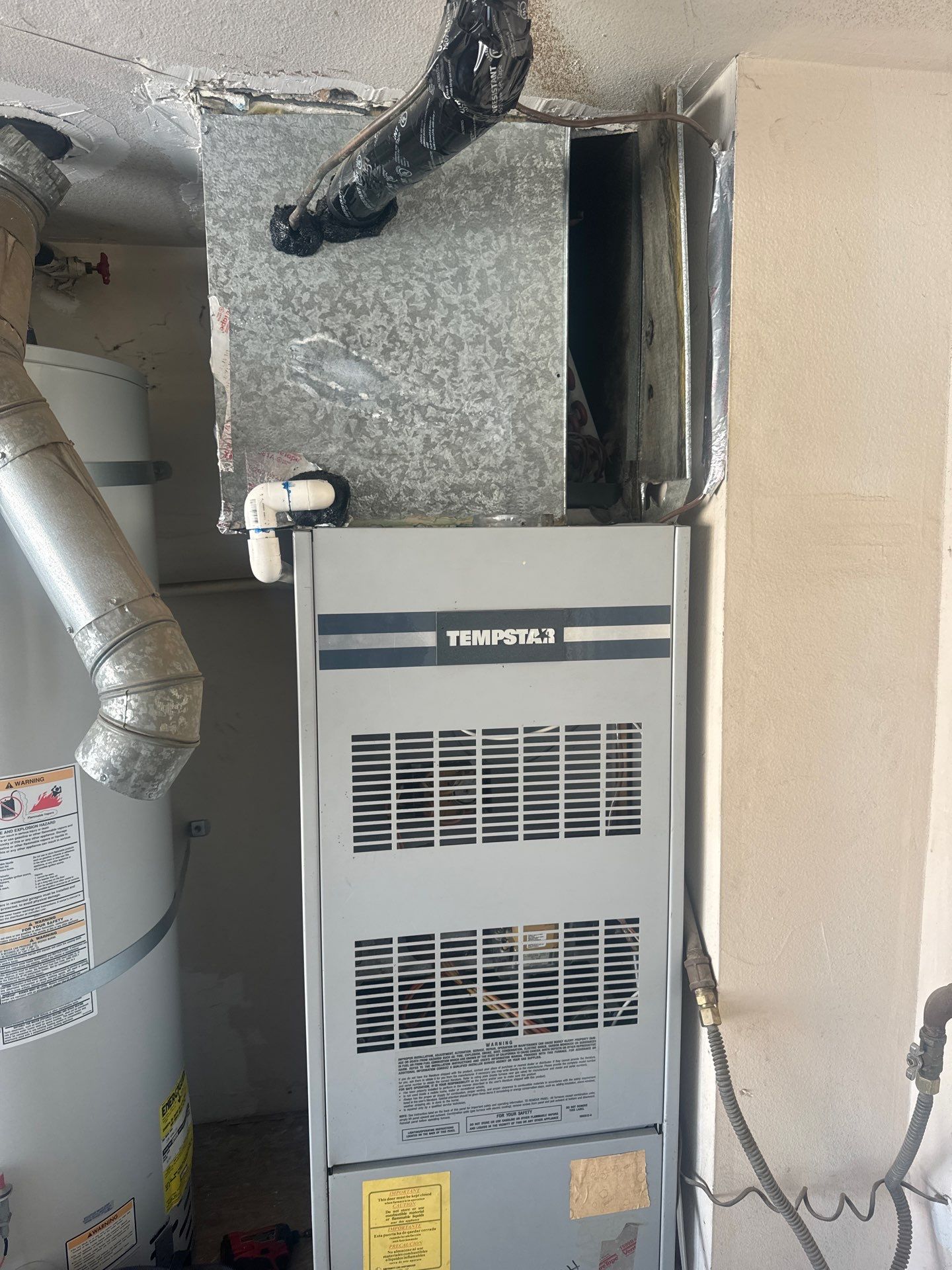 Cleaned out evaporator coil, system now works great by Innova Air & Heat