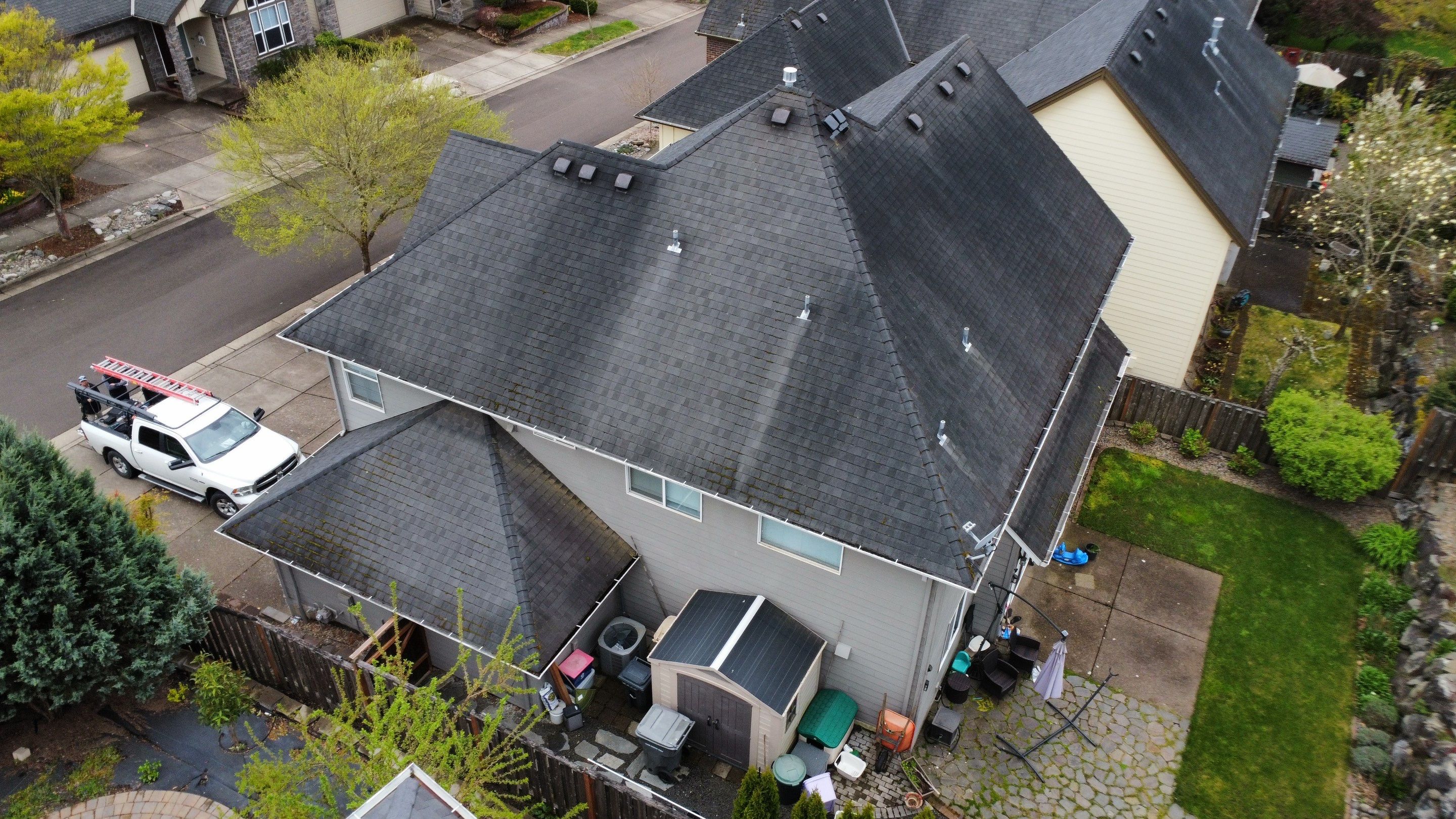 IKO Dynasty Granite Black by Orezona Building & Roofing Company, Inc.