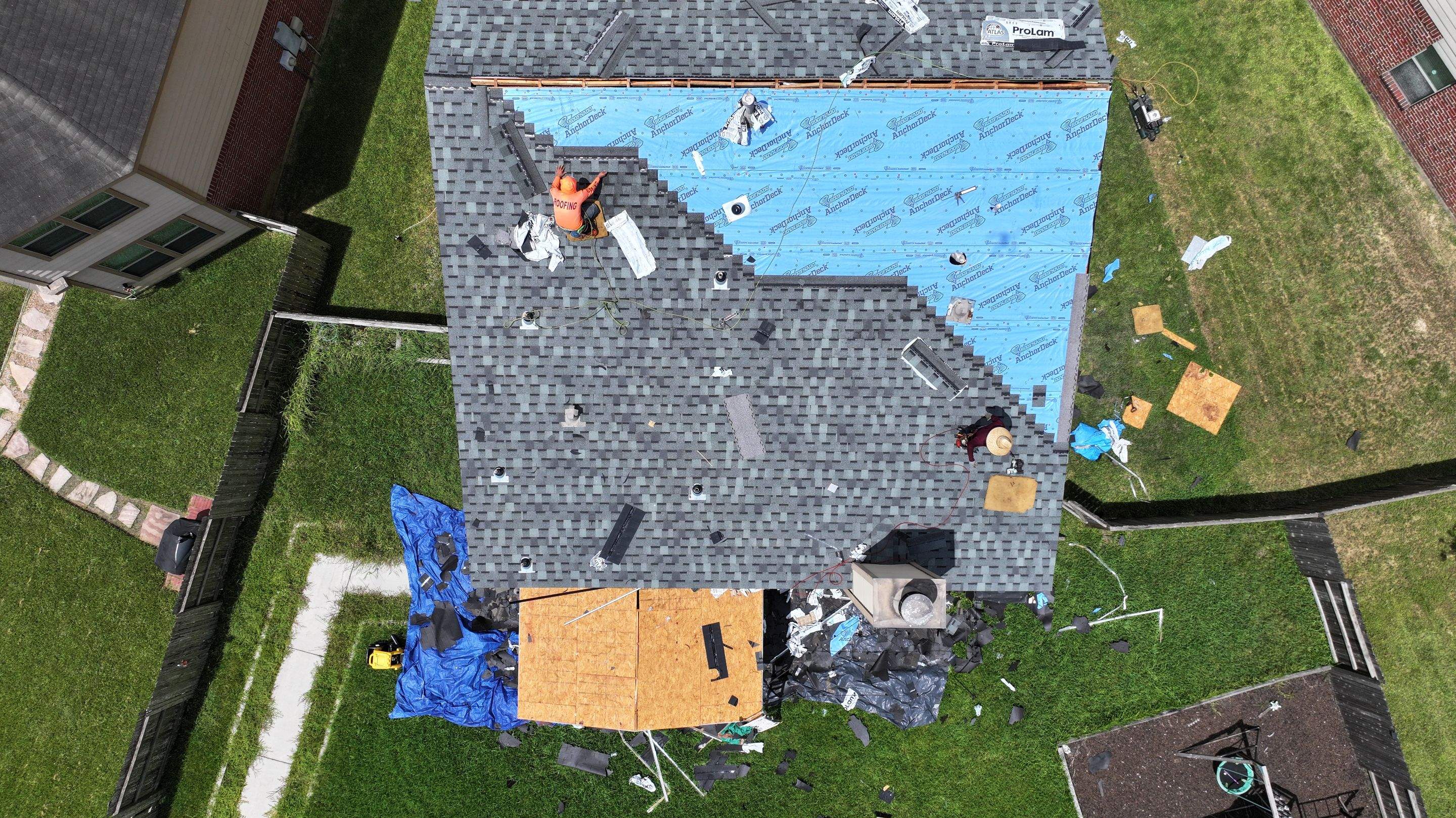 Complete Roof Replacement with Drone Documentation — Cypress, TX by PL Roofing & SB Roofing, LLC.