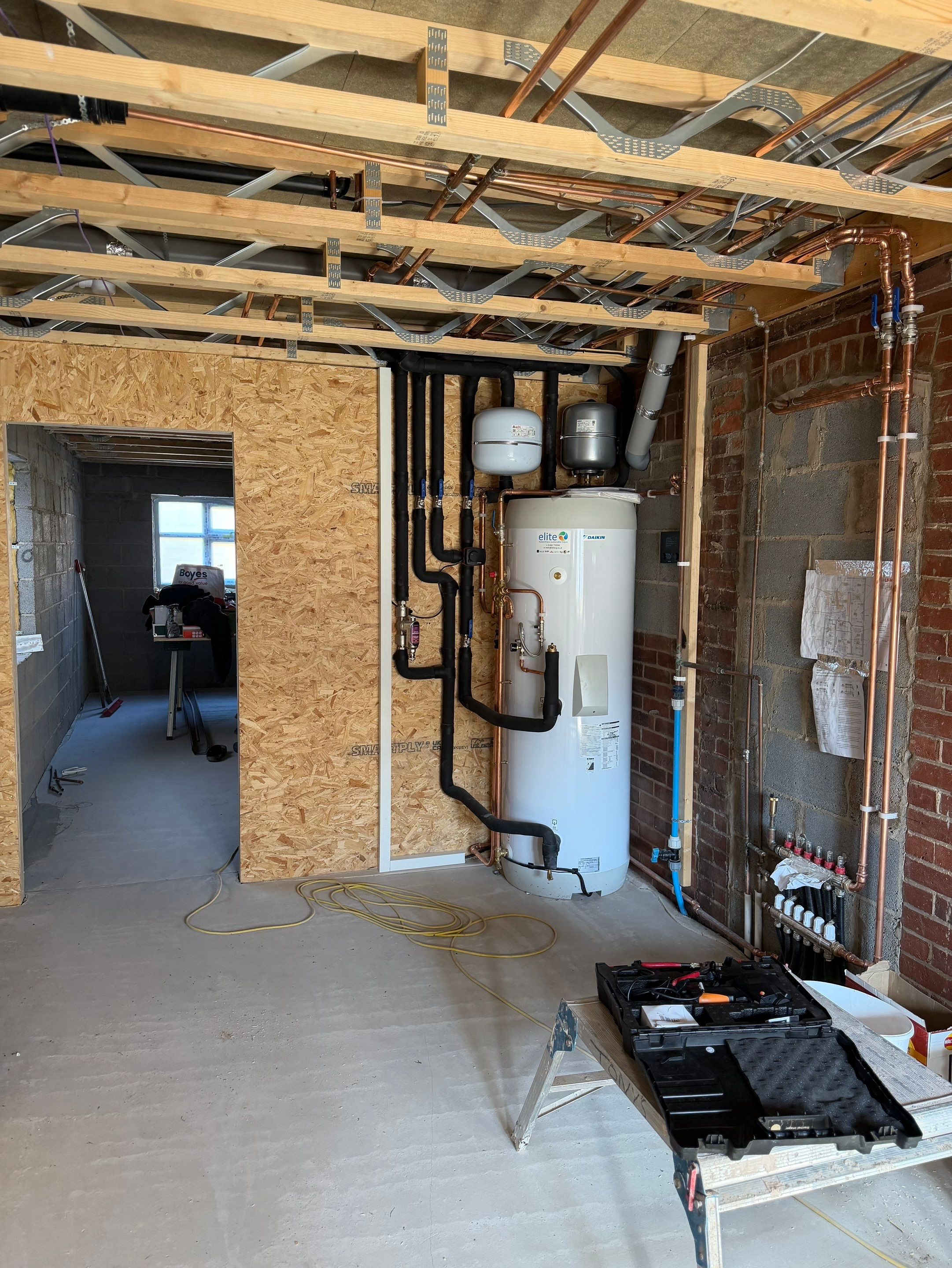 🔋 The Heartbeat of a Major Renovation Project ♨️ by Elite Services Group Ltd