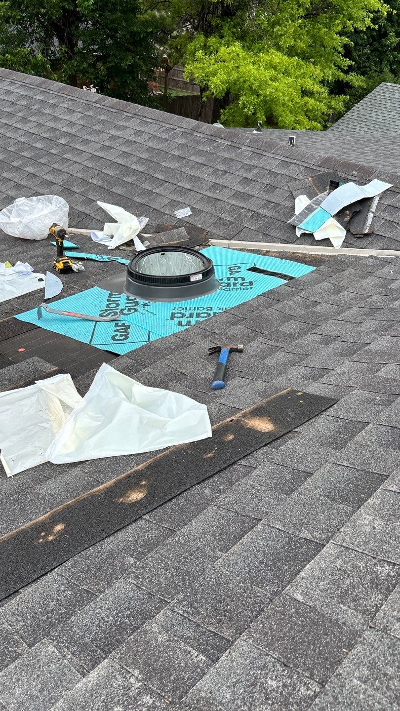 Sun tunnel Replacement in Oklahoma City by McCann's Roofing and Construction