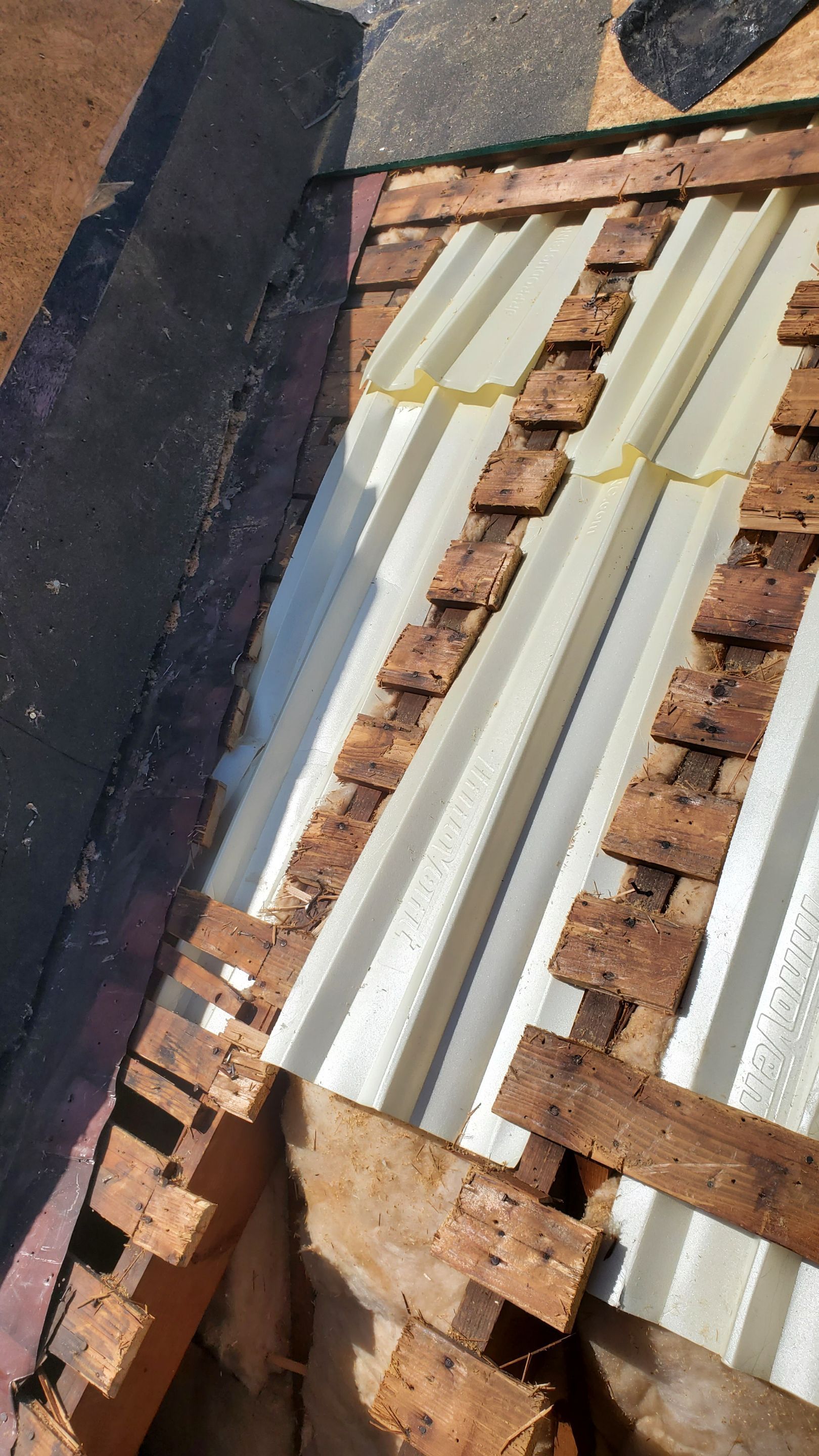 Residential Roofing Installation using Owens Corning inFlow Vent by Absolute Roofing and Construction