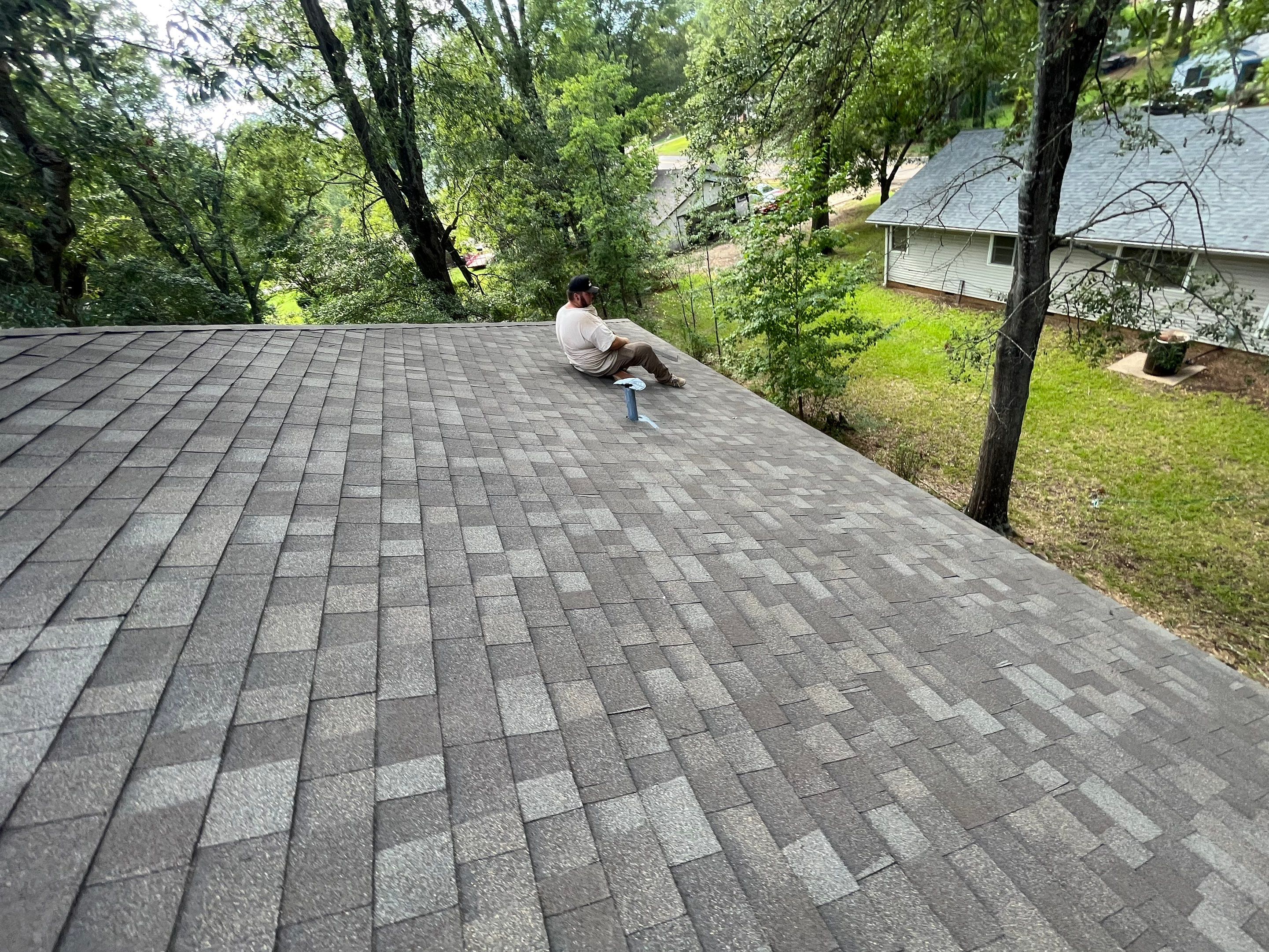 Storm Restoration Reroof: 30 Year Architectural Shingle by Hostetler Roofing