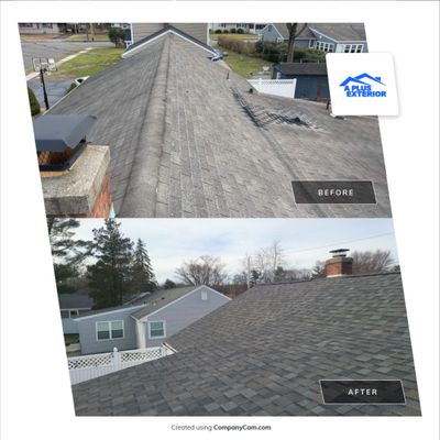 Residential Roofing Installation using Owens Corning TruDefinition - Williamsburg Gray