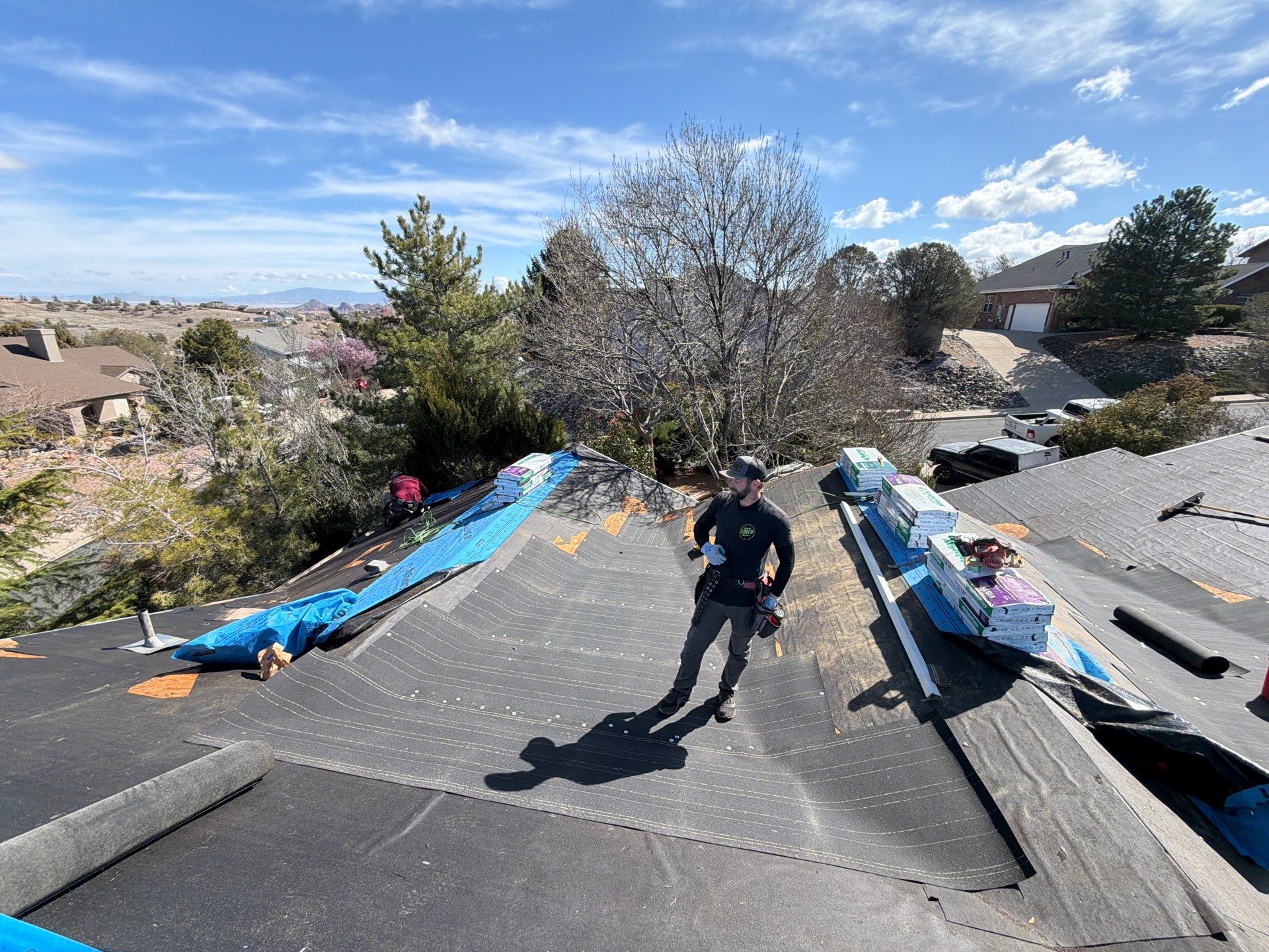 Prescott Architectural Shingle Roof Replacement by Badger Roofing