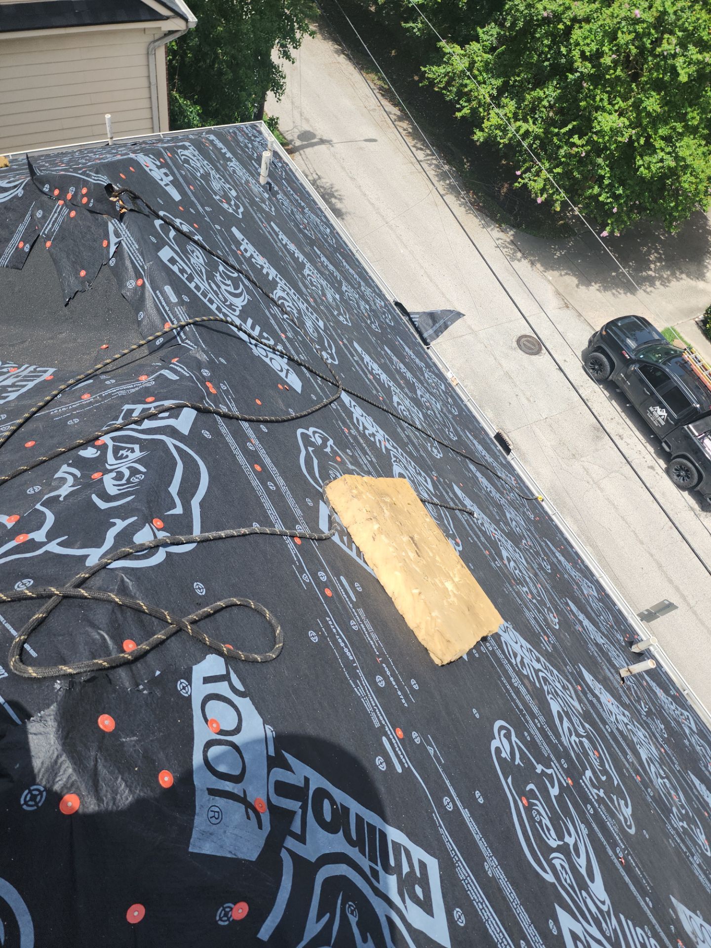 Residential Roofing Repair using Owen's Corning Duration (Lifetime) Shingles by Roof Repair Company