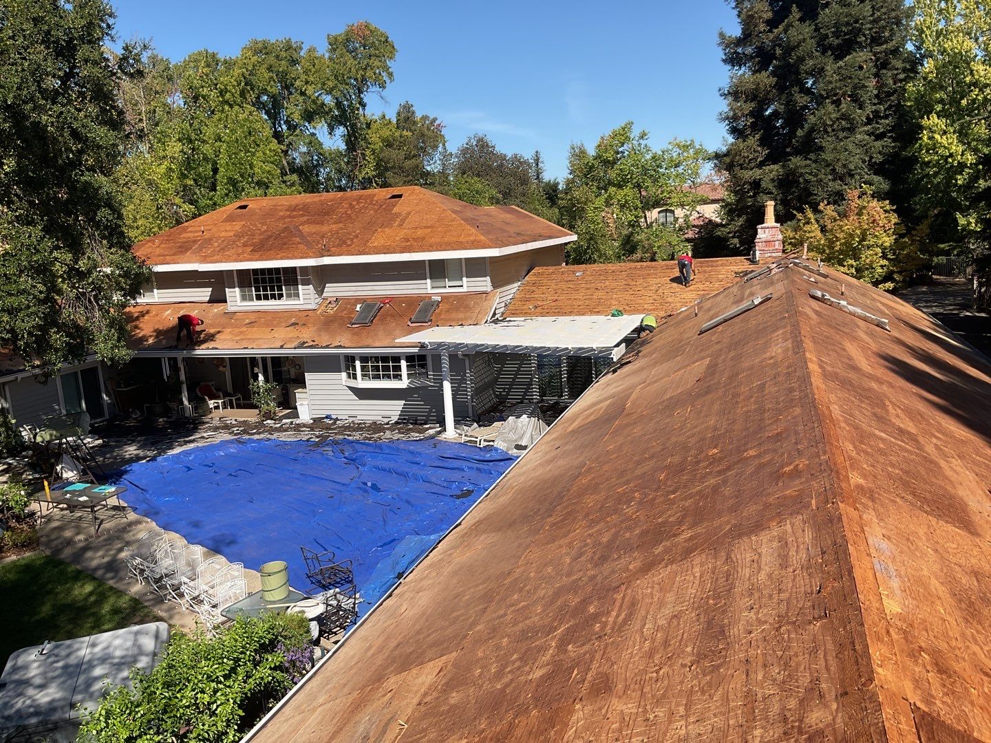 Residential Roofing Installation using Owens Corning Roofing Shingles by Byers Enterprises 