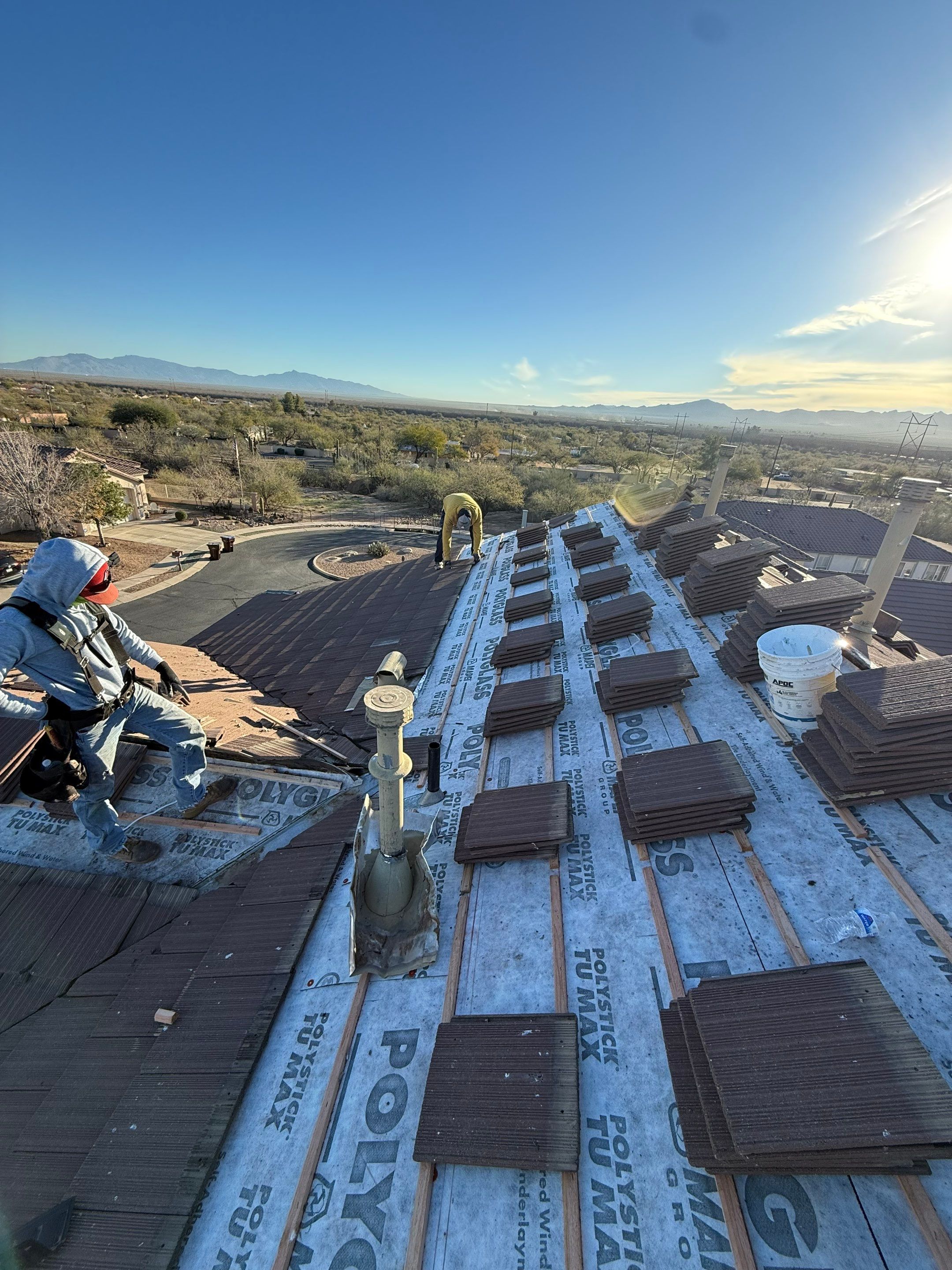 Project in Sahuarita by West Coast Roofing AZ