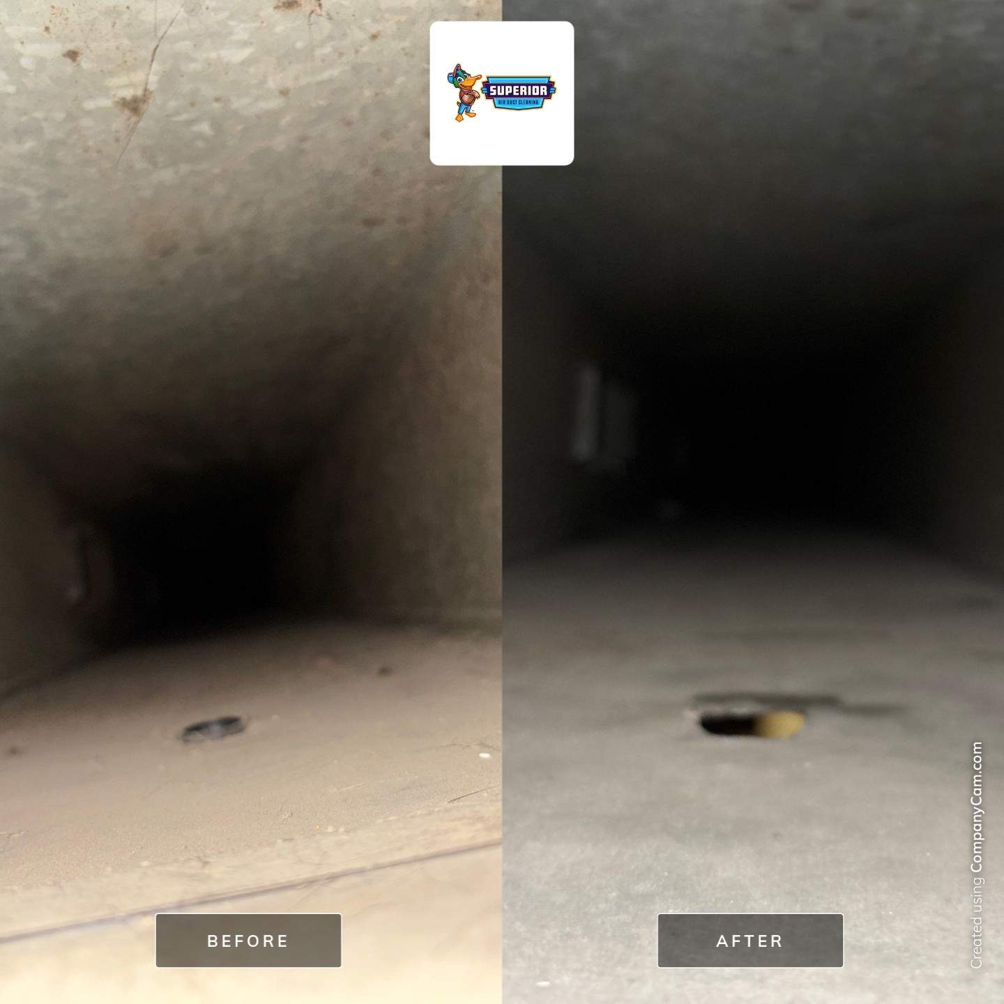 Air Duct Cleaning With a Vacuum Truck in New Brighton, PA by Superior Air Duct Cleaning