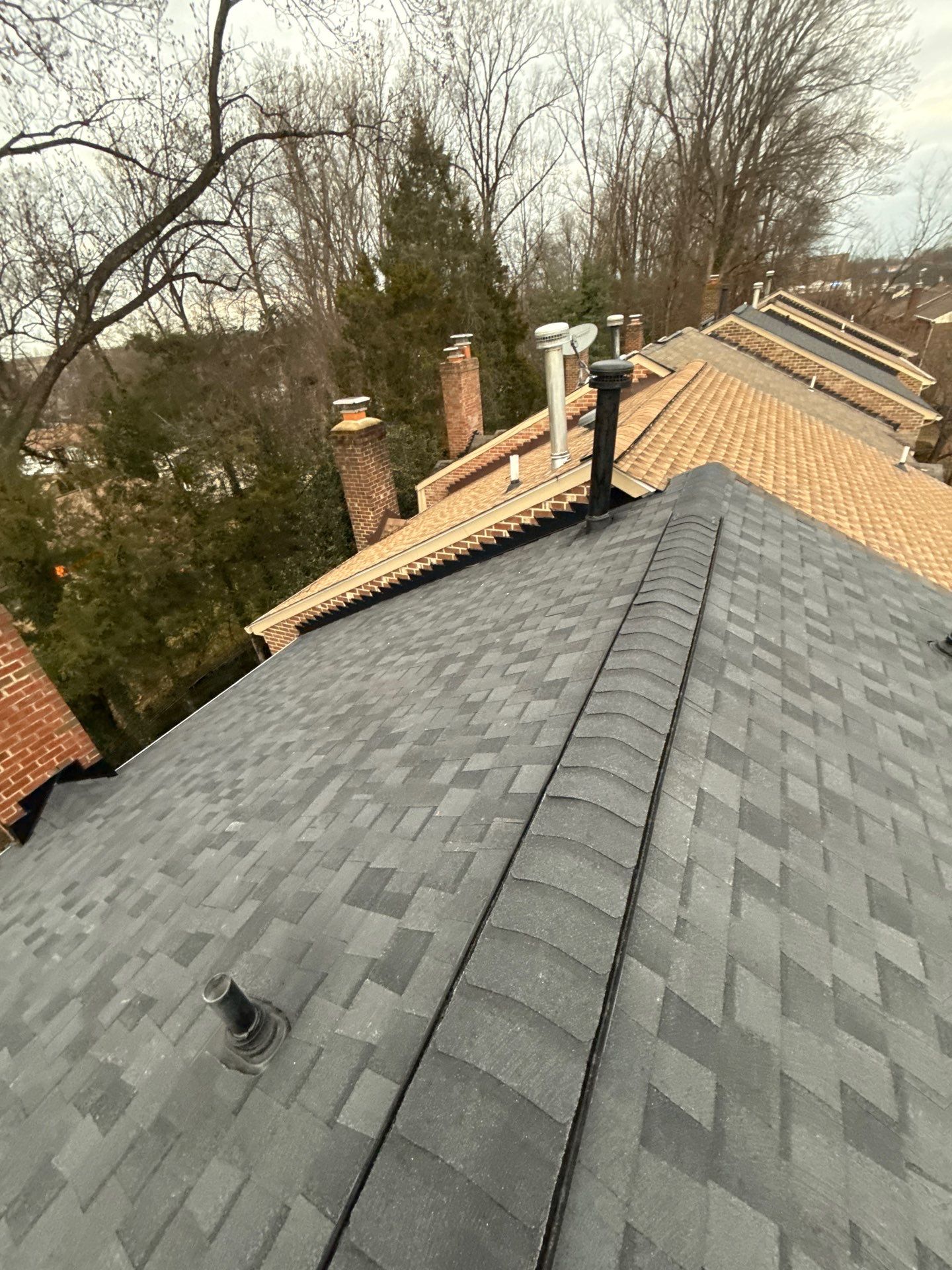 Annandale : Residential Roof Replacement with CertainTeed Landmark Pro in Max Def Moire Black  by RM Banning, Inc.