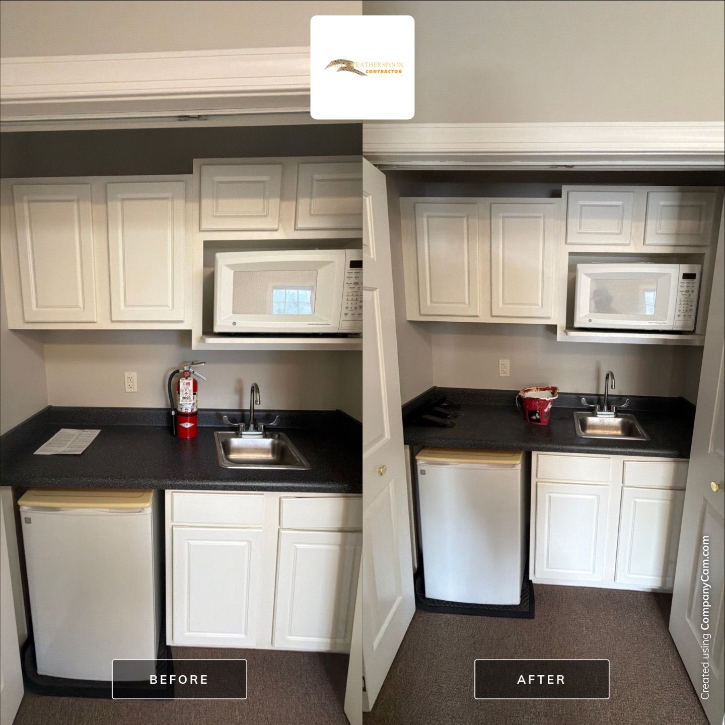 Interior Commercial Office Painting and Suite Refresh in Raleigh by Billy Weatherspoon Contractor