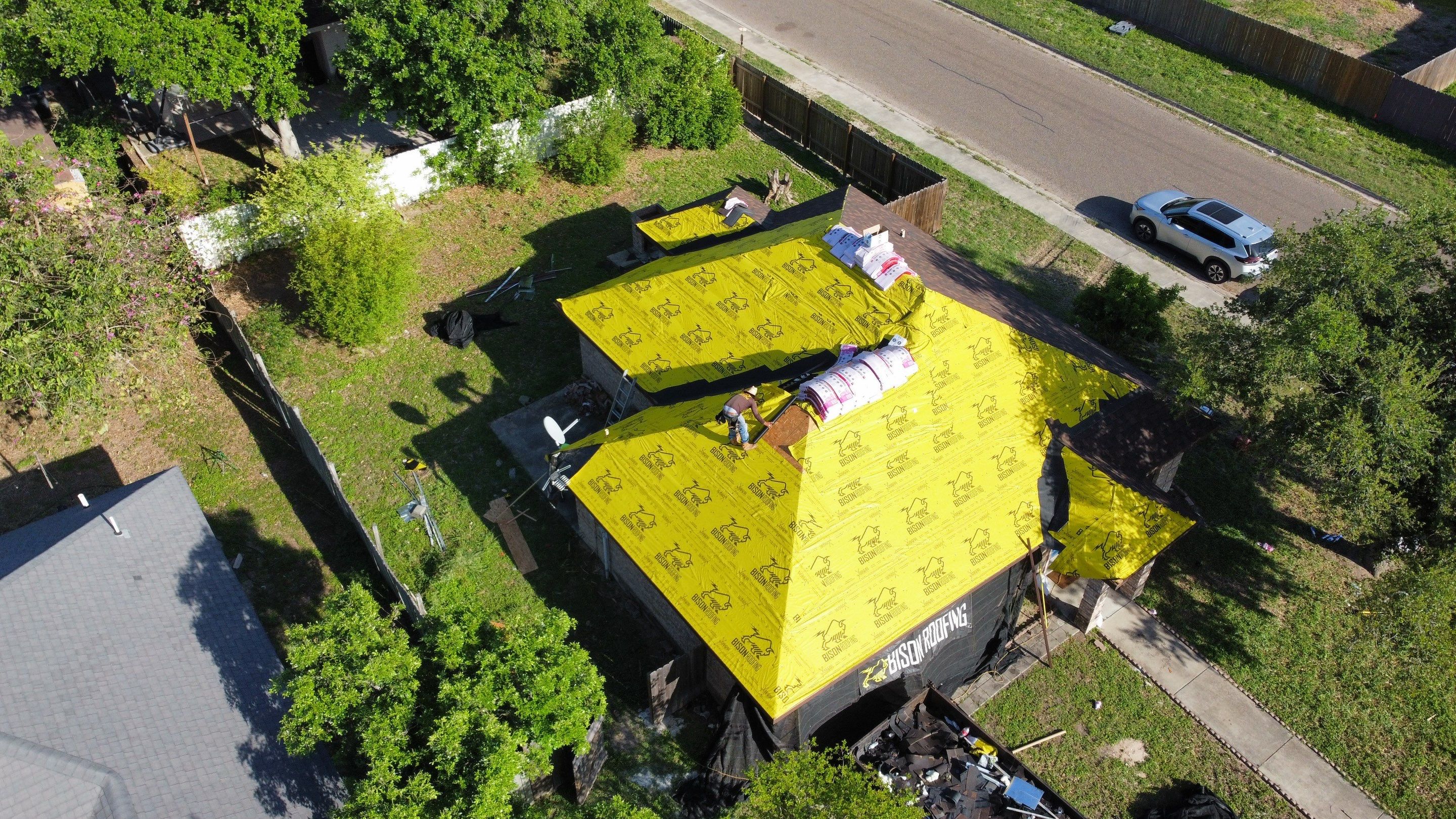 Project in San Juan by Bison Roofing  