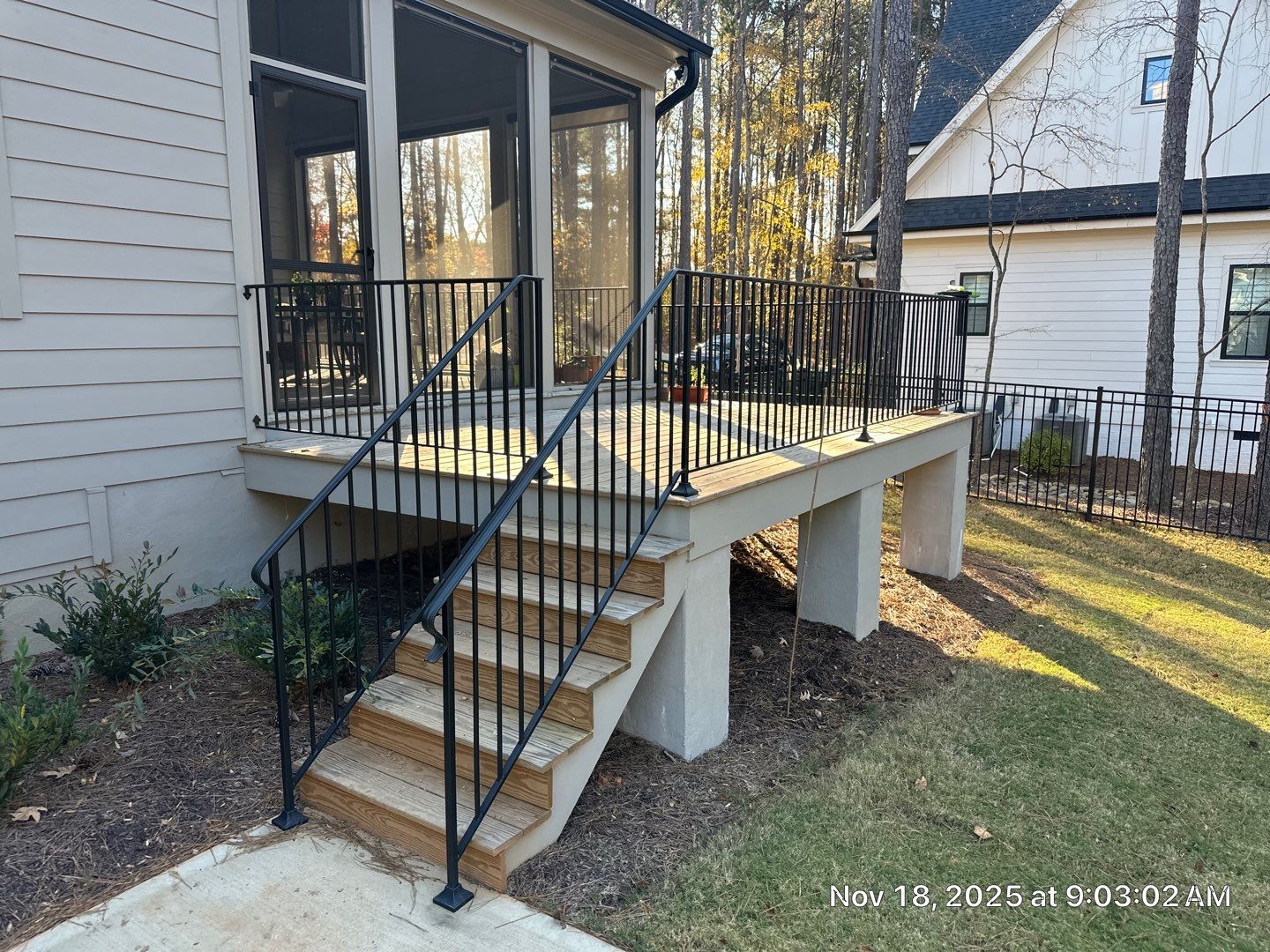 Wood Deck and Concrete using Wood and Concrete Sealant by DuraSeal