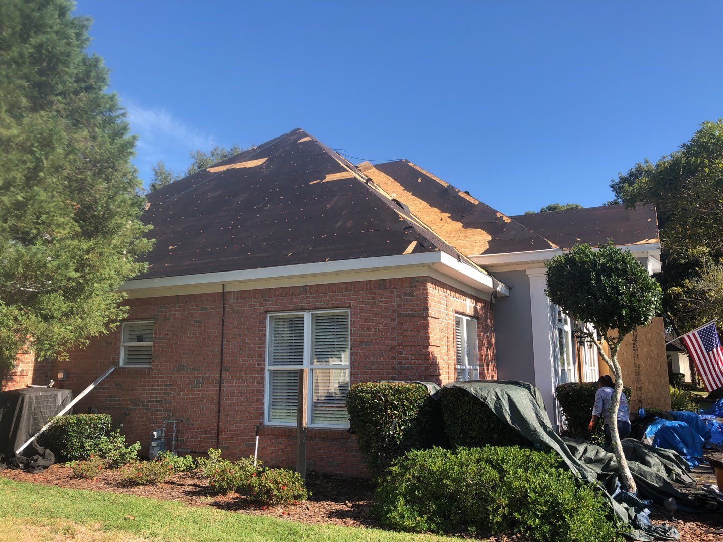 Residential Roofing Installation using Roof Replacement by American Roofing & Construction LLC