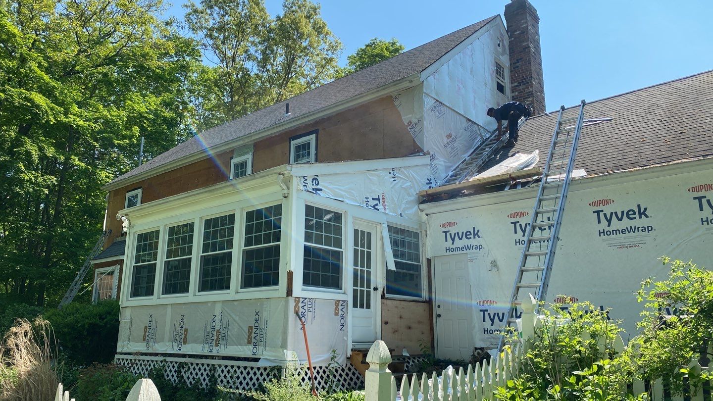 Siding Installation using certainteed monogram 4" double 4 by A Plus Exterior