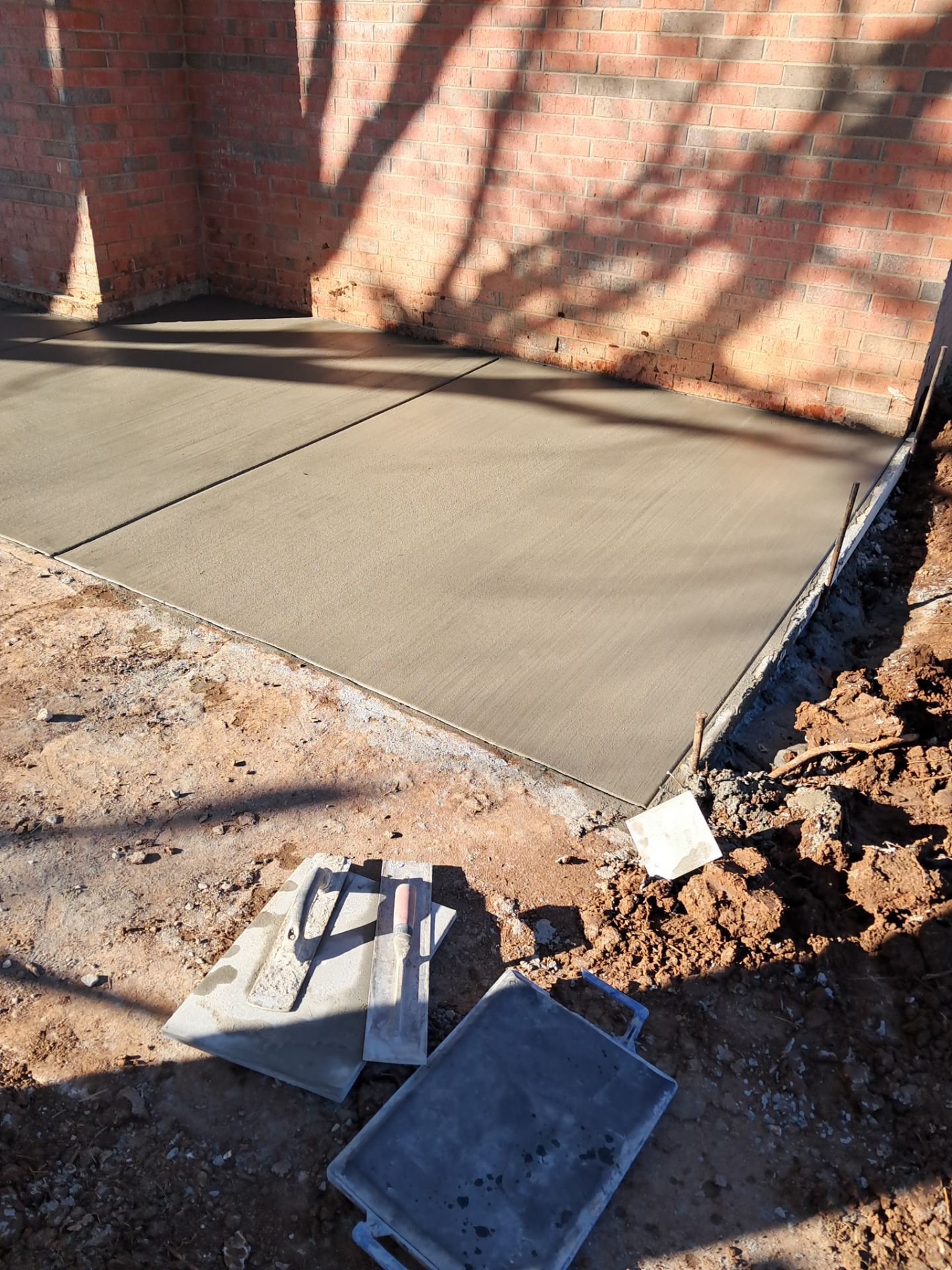 Concrete work, Landscape work, Sod work, and Irrigation work. by Clays Services Inc