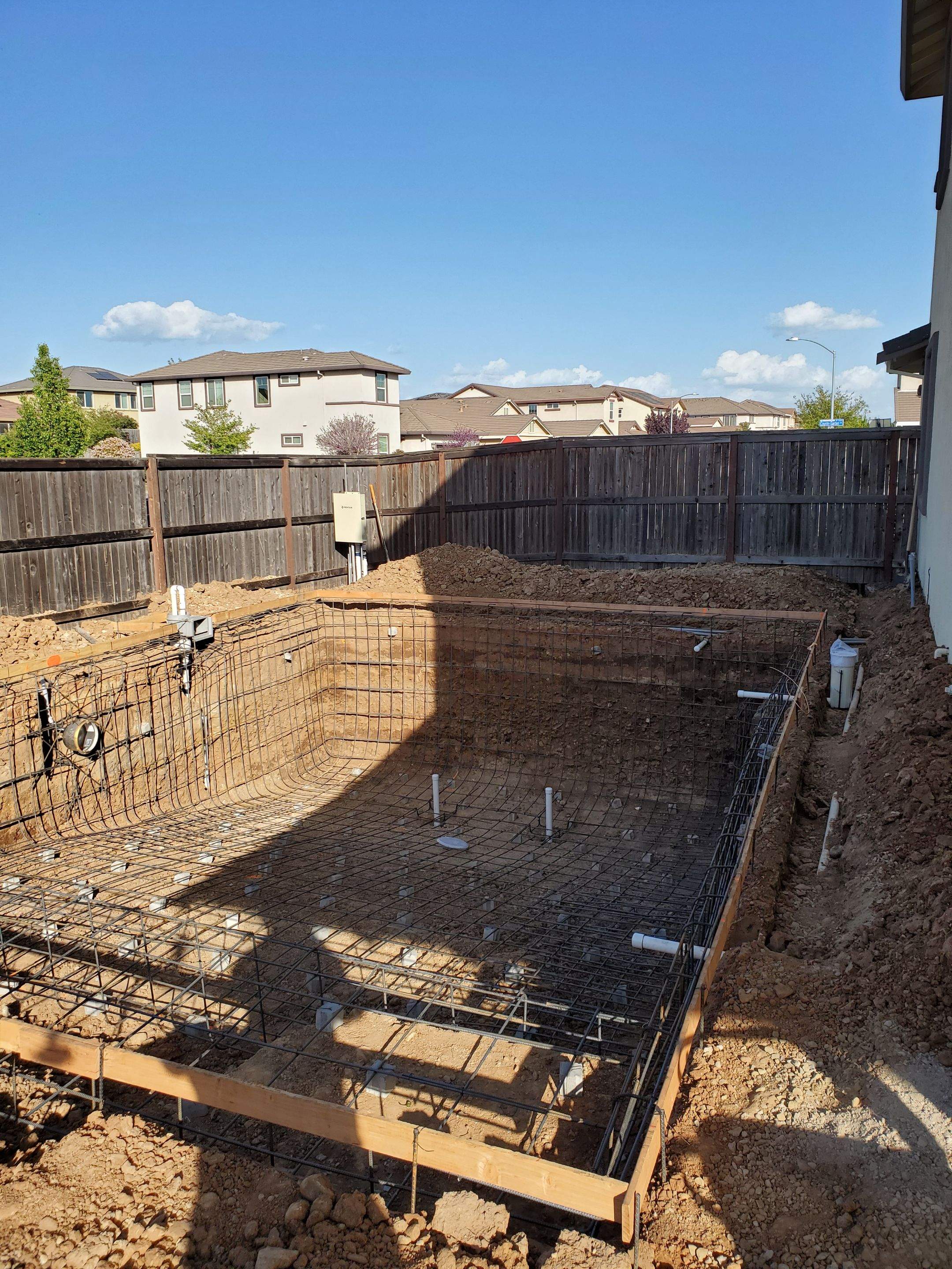 pool/spa sub panel and disconnect by Peach Electric Inc