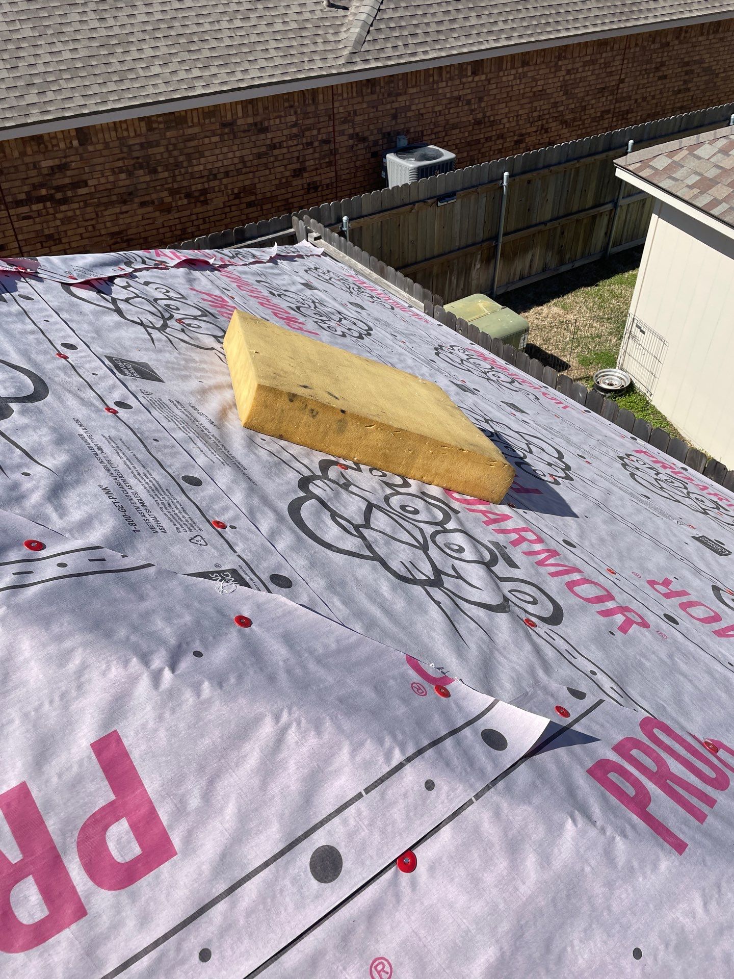 Residential Roofing Installation using Owen's Corning Duration (Lifetime) Shingles by Roof Repair Company