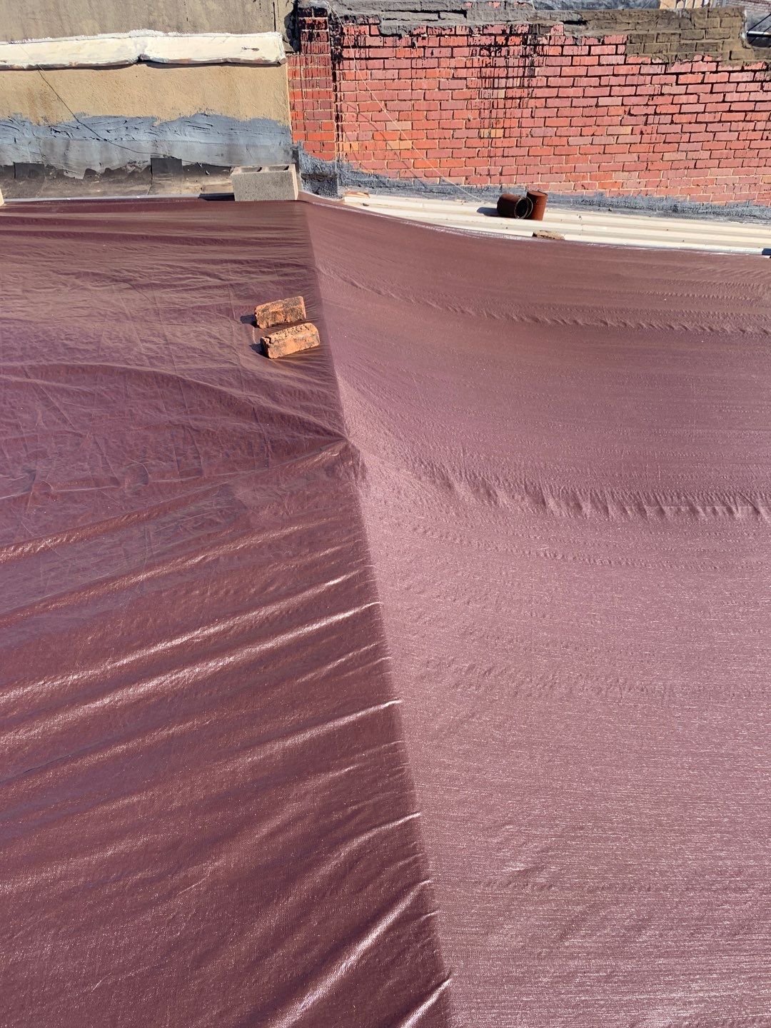 Downtown Gladewater Commercial Foam Roof Restoration – SPF + High-Tensile Acrylic by All Star Roofing LLC
