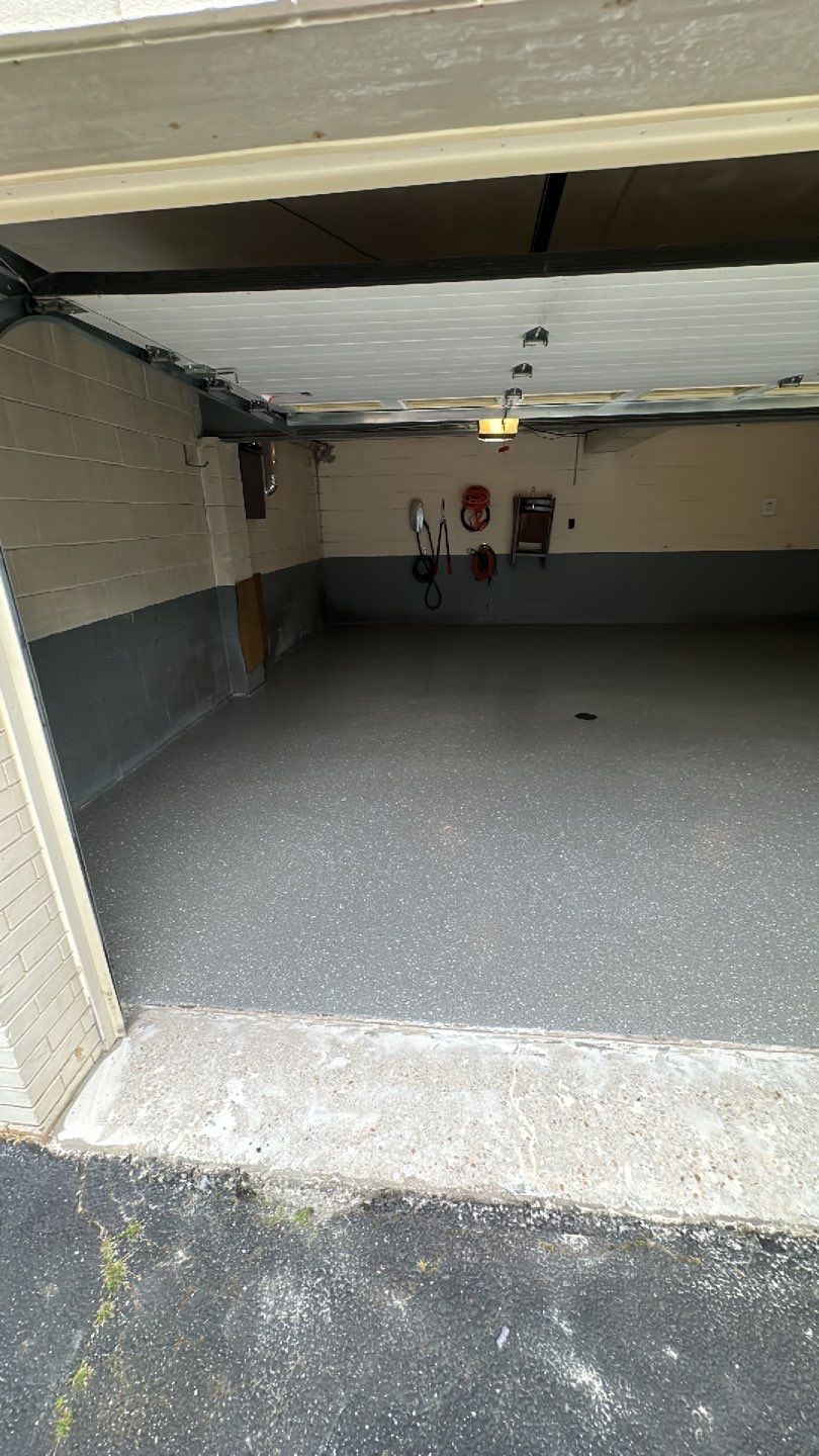 Garage + Porch + Steps Project in Pittsburgh by Floors in a Day, Inc