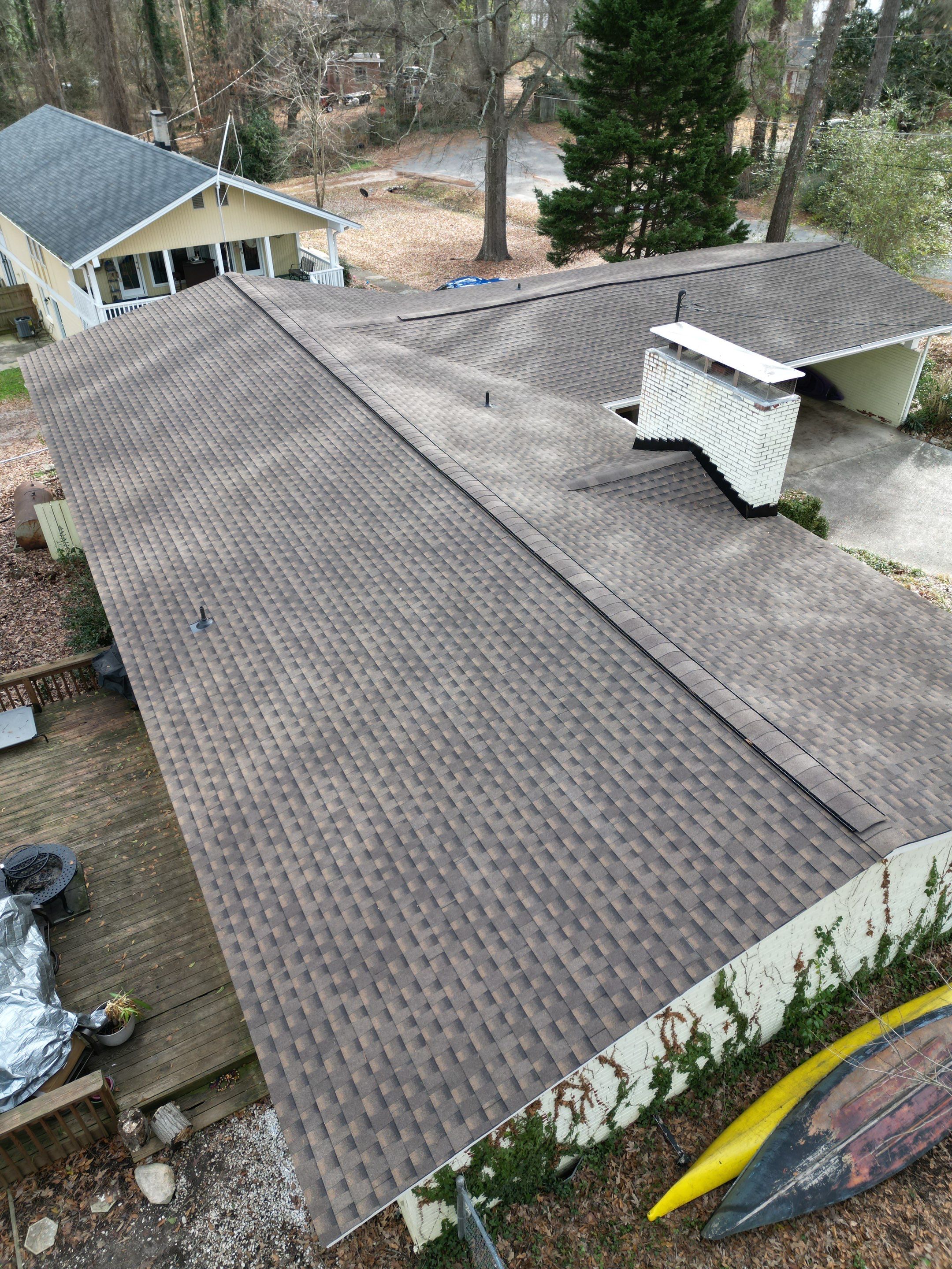 Roof Replacement - GAF Timberline HDZ Barkwood  by Pro Performance Roofing