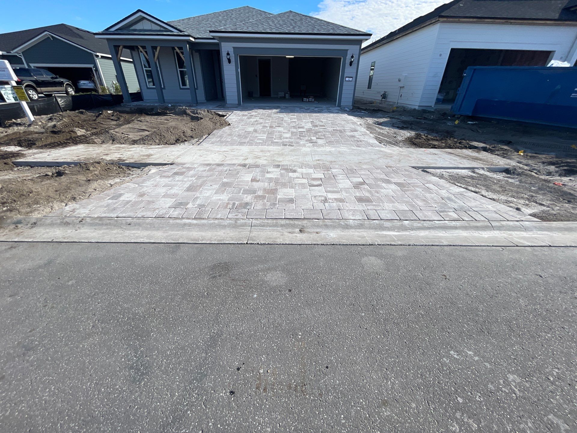 Pavers using Concrete Sealant and PolySand by DuraSeal