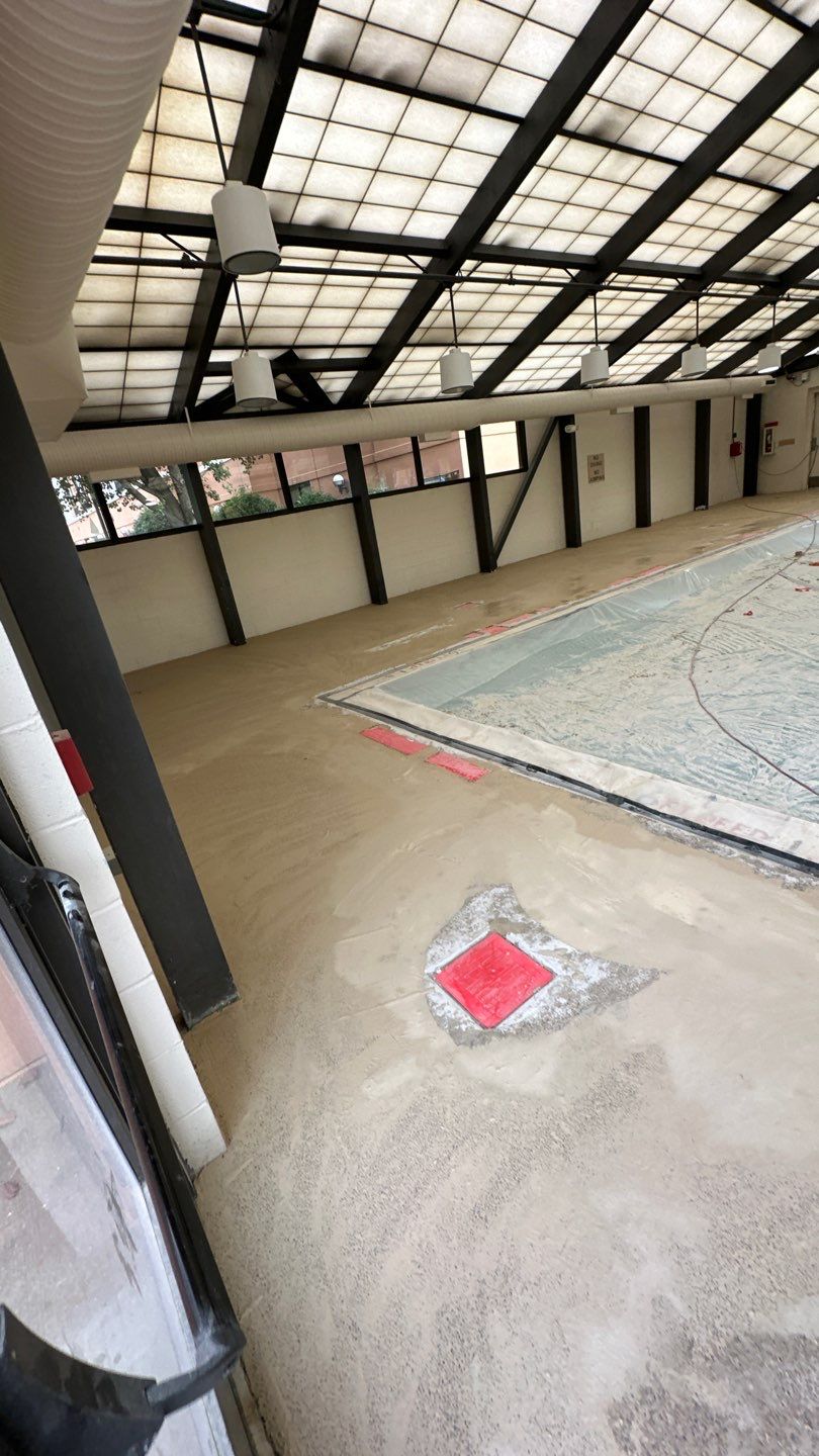 Hotel Pool Deck Project in Cranberry Township by Floors in a Day, Inc