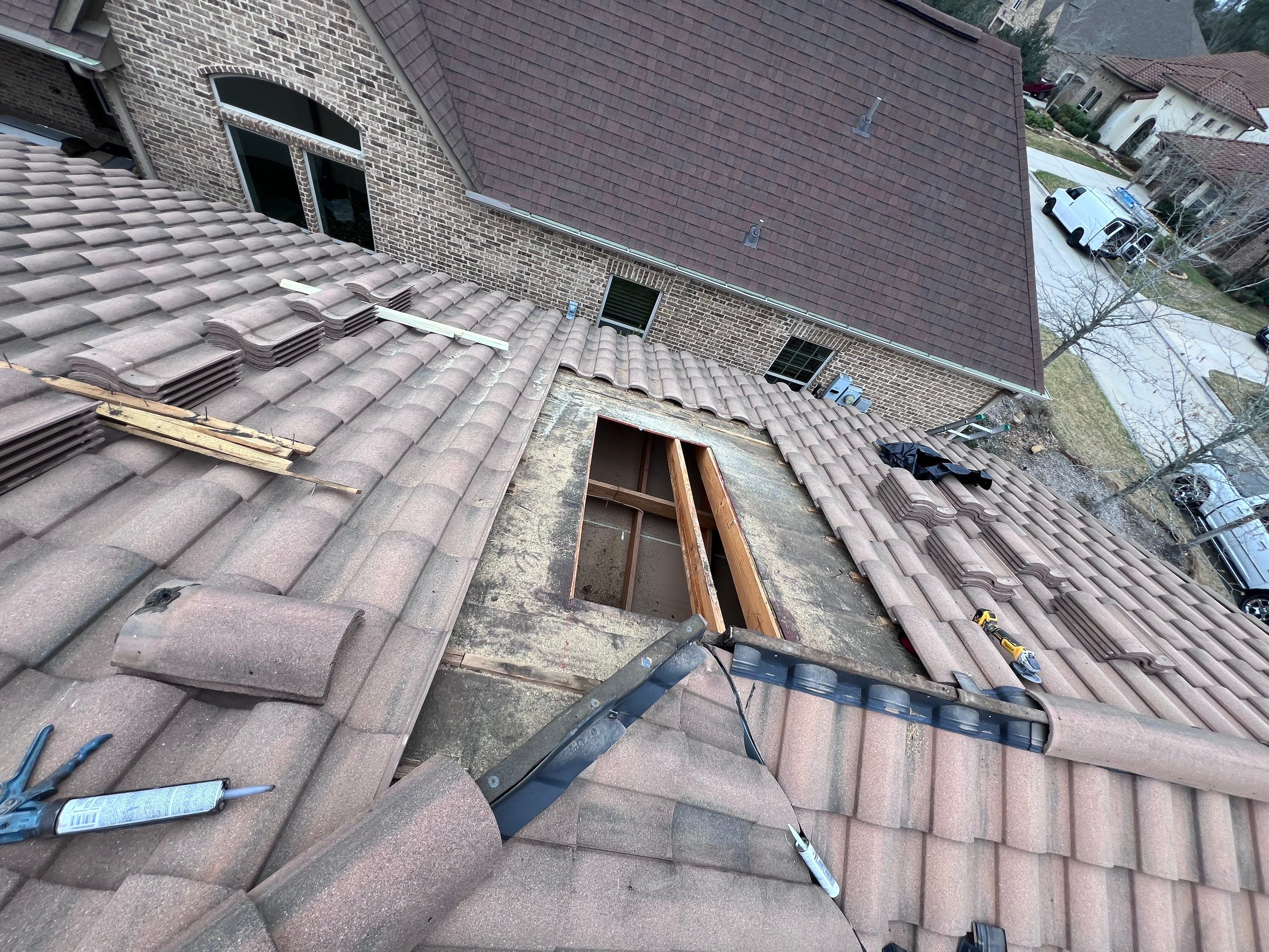 Tile Roof Repair by Roof Repair Company