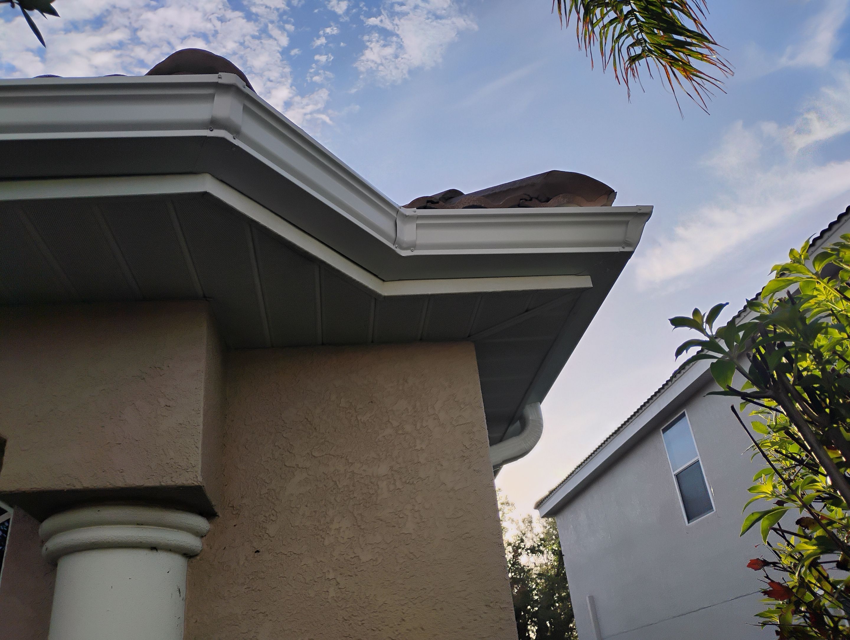 Gutter Replacement and Color Upgrade in Venice FL by Gutter Professors