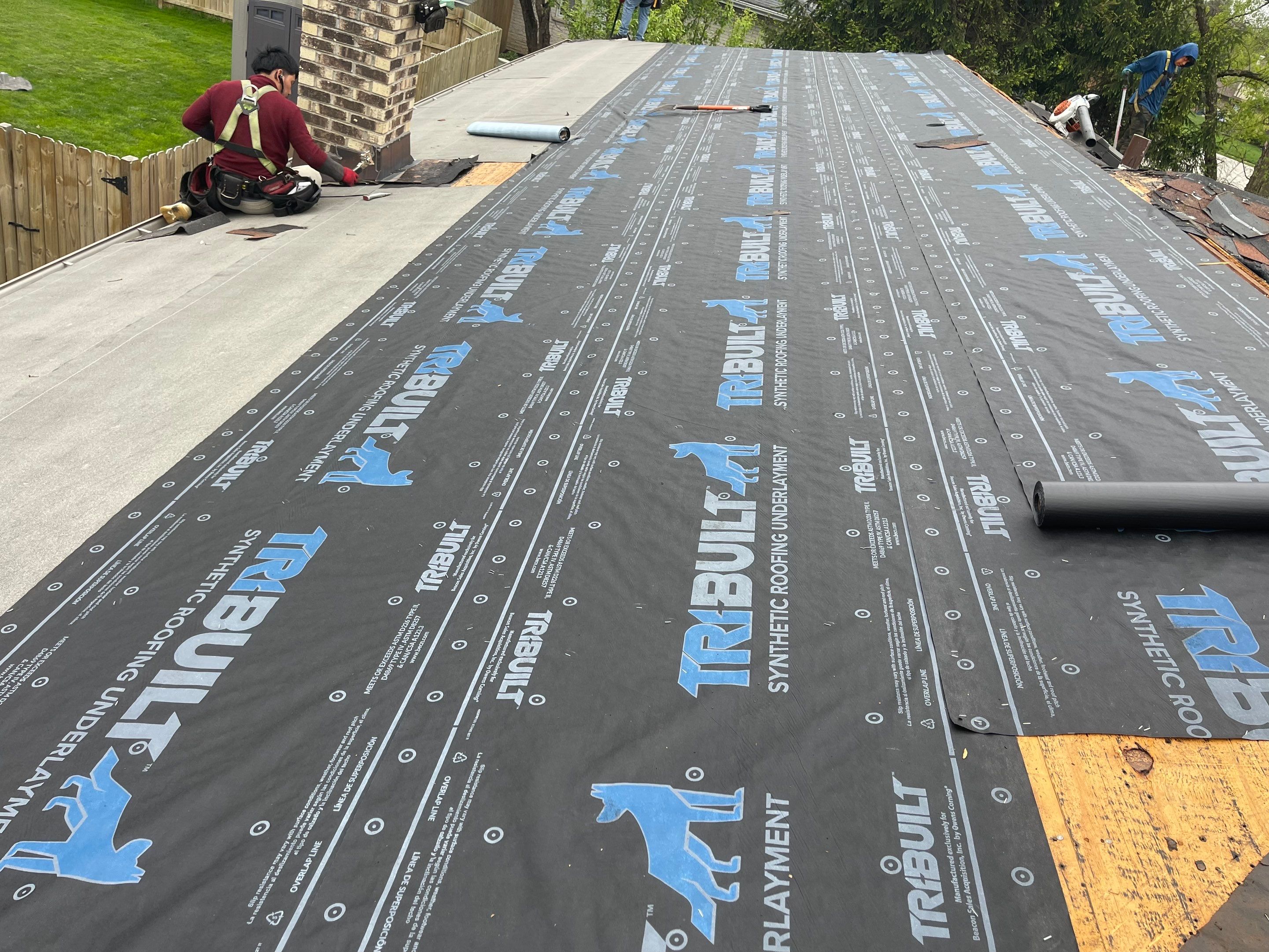 Roof replacement by Optimal Home Improvement 