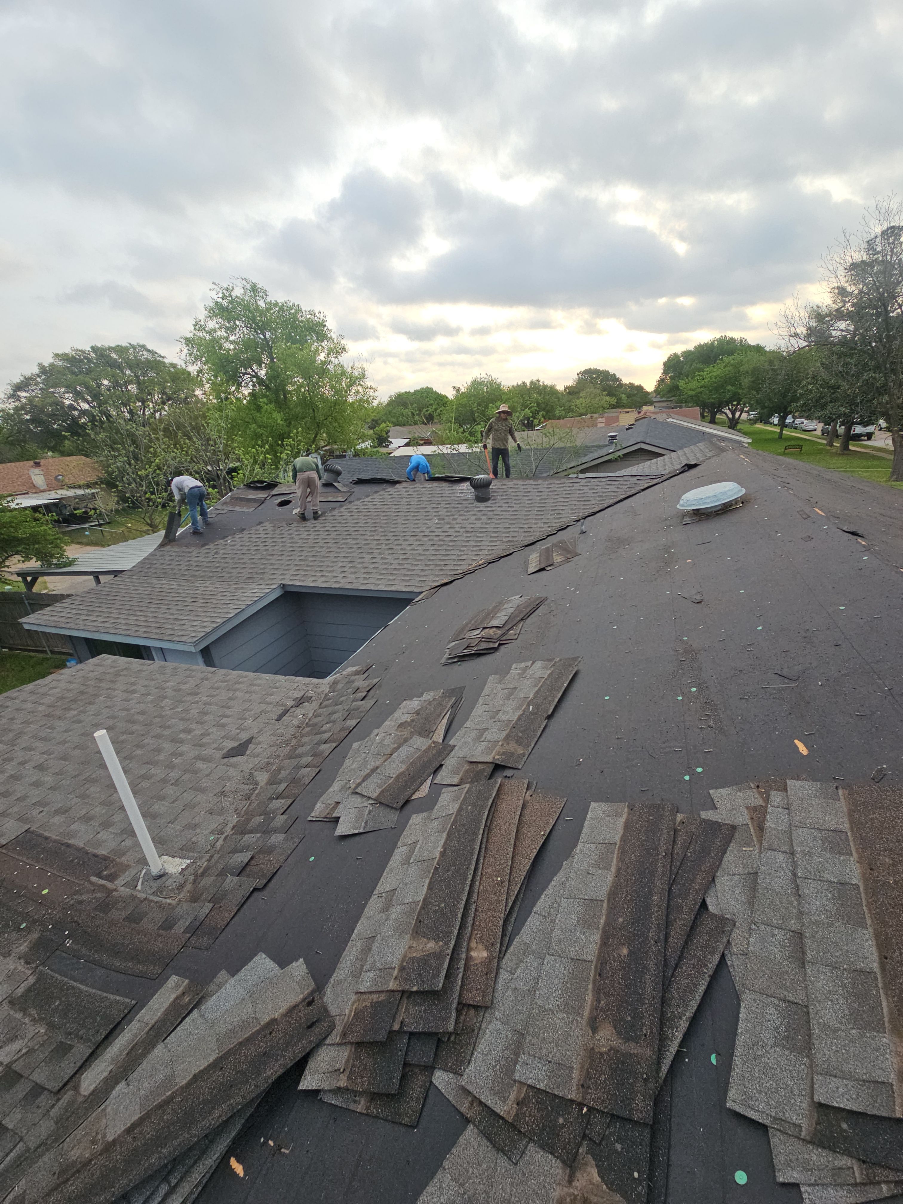 Full Roof Replacement & Flat Roof System in Garland by road roofing llc