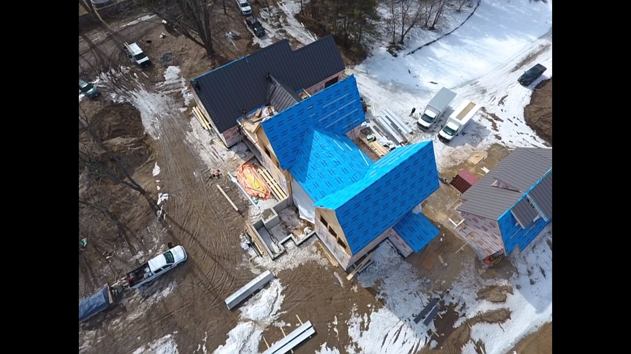 New Construction | 16” Standing Seam Metal Roof Installation by Jay Carter Roofing & Sheet Metal
