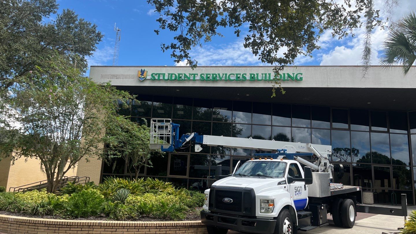 LSSC Leesburg Channel Letters for Student Service Center by SignCrafters