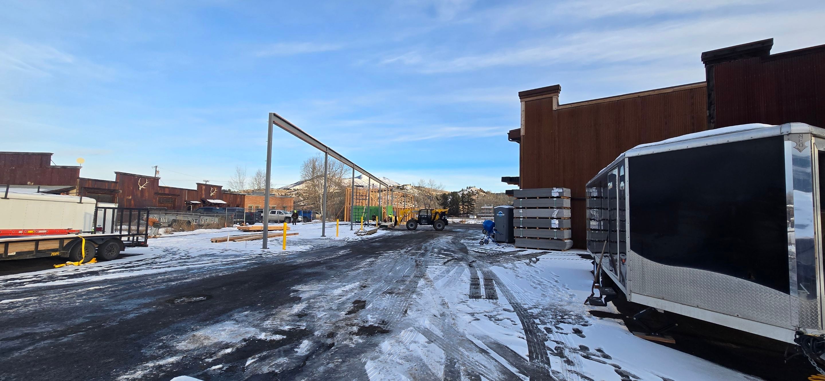 Foundation Building Material Slips by Blue Room Construction LLC