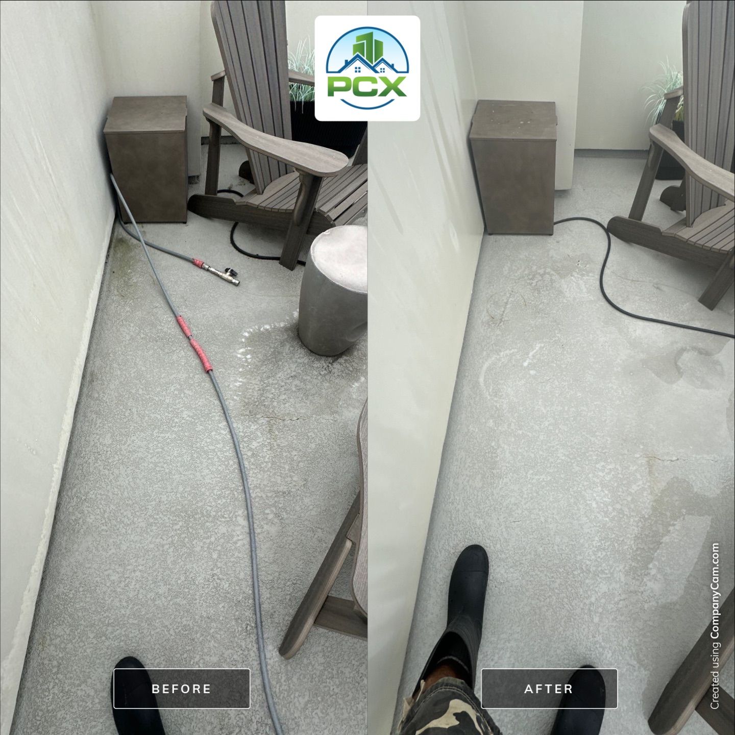 Newport Beach House Wash and Rooftop Deck by Property Cleaning Experts, LLC
