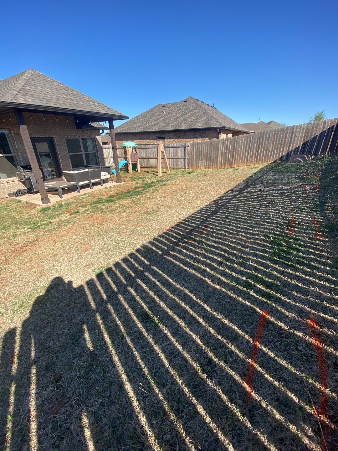 Retaining wall / Playground by Clays Services Inc