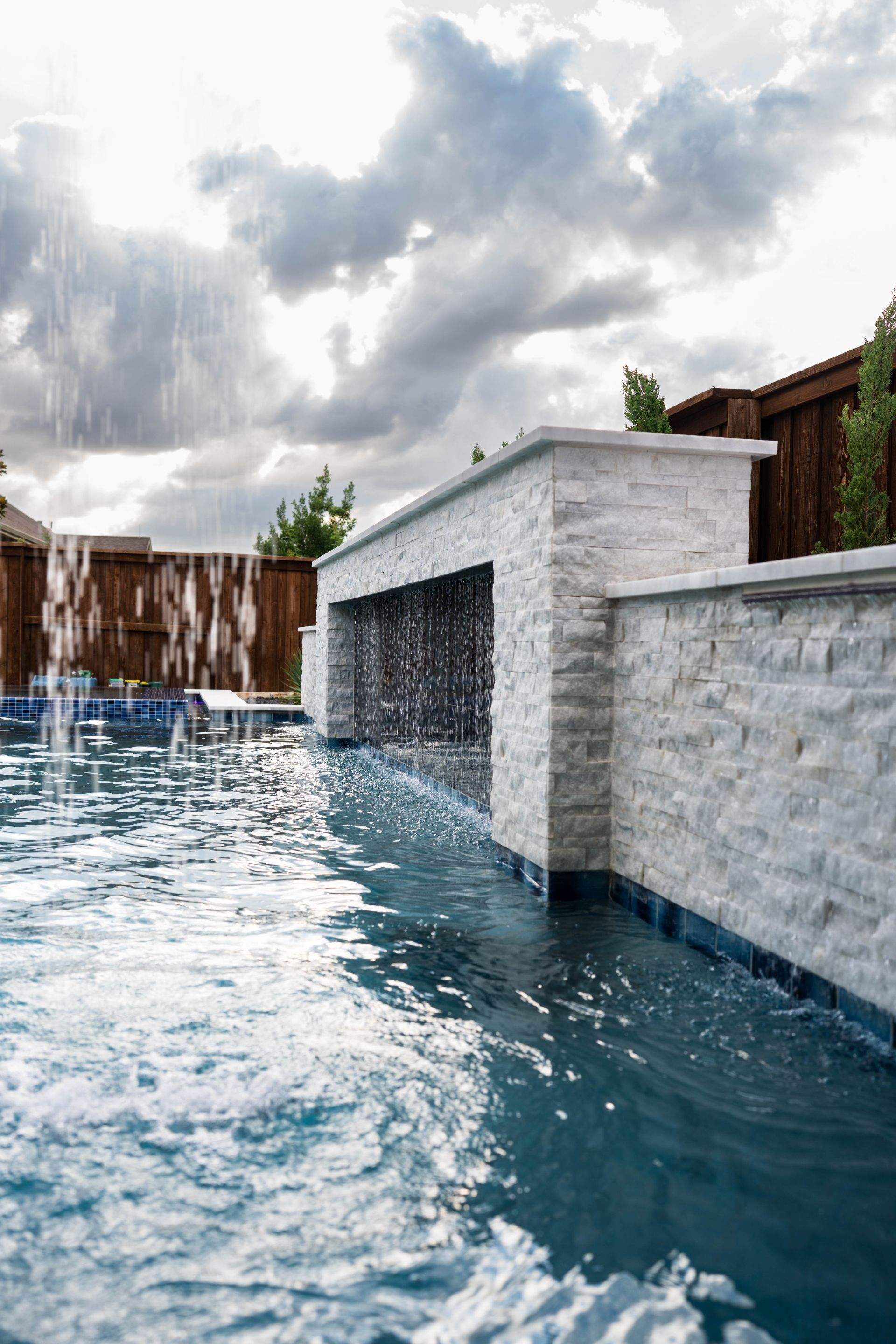 Jumbo Pool, Spa, and Sunken BBQ and Fire Pit by Pinnacle Pools and Spas - DFW