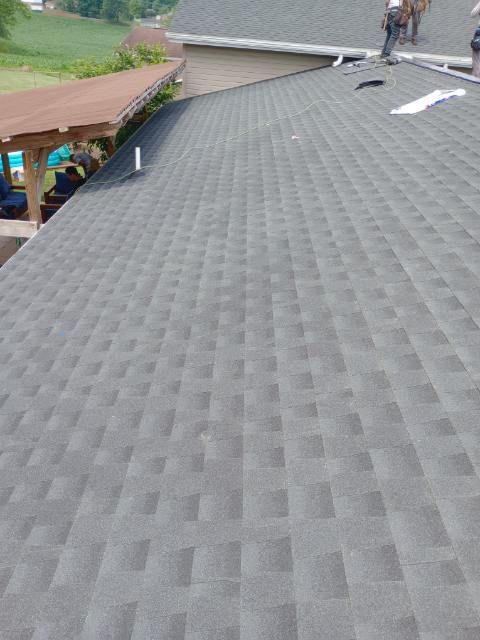 Residential Roofing Installation using GAF Timberline HDZ, Charcoal by Rainstoppers Roofing