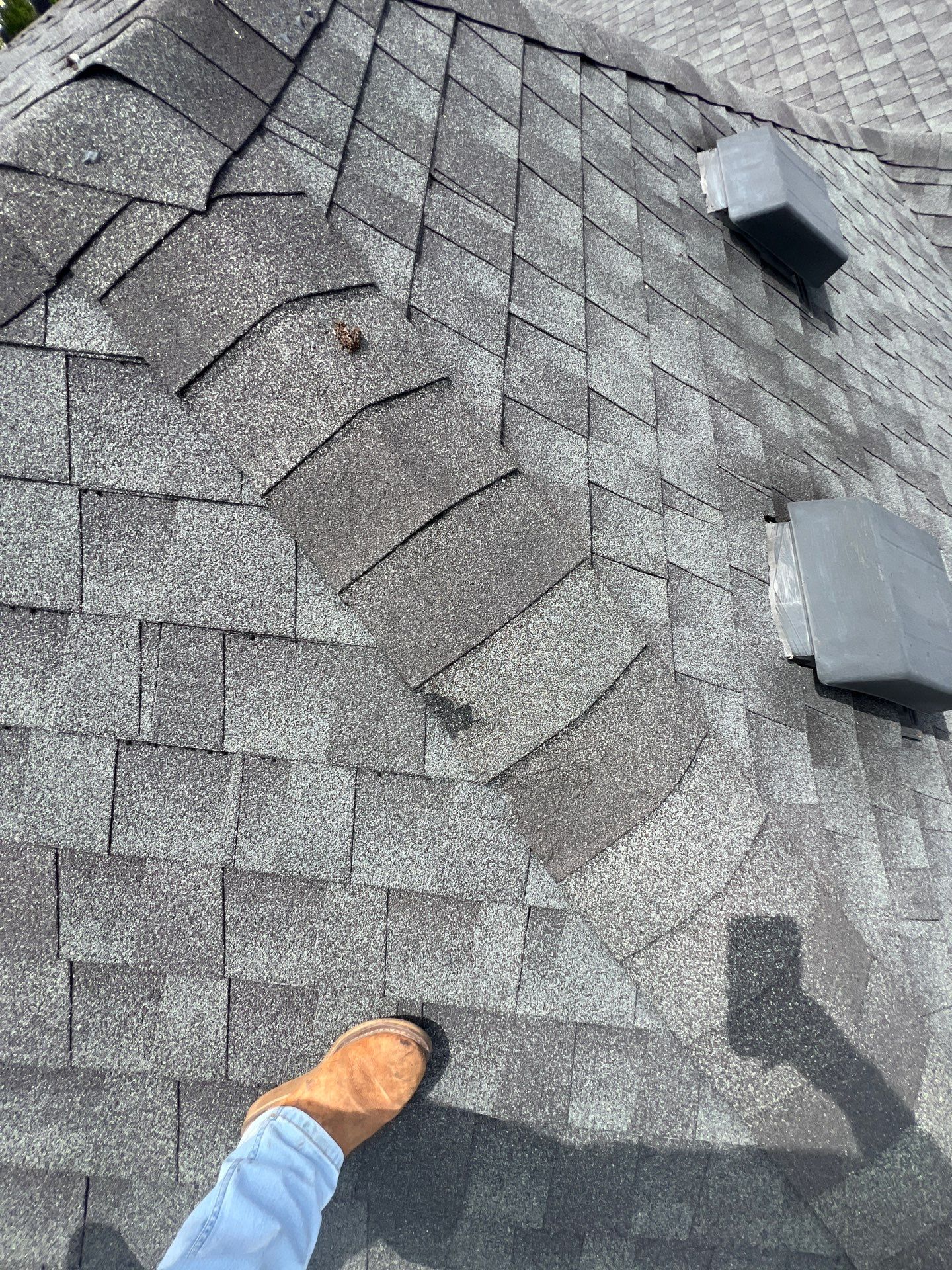Residential Roofing Repair using Owen's Corning Duration (Lifetime) Shingles by Roof Repair Company