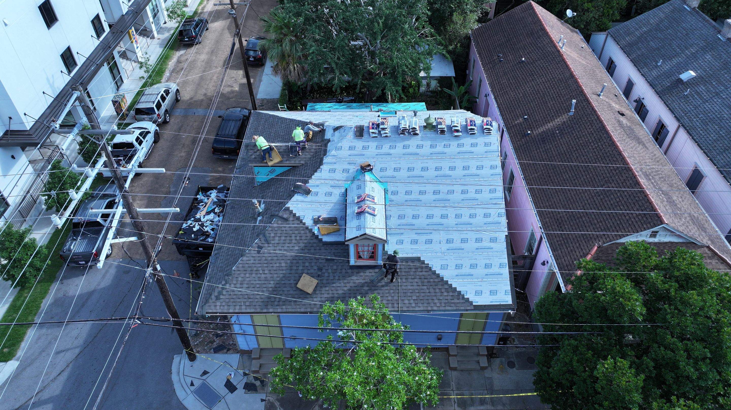 Roof Replacement in New Orleans by HDS Contractors
