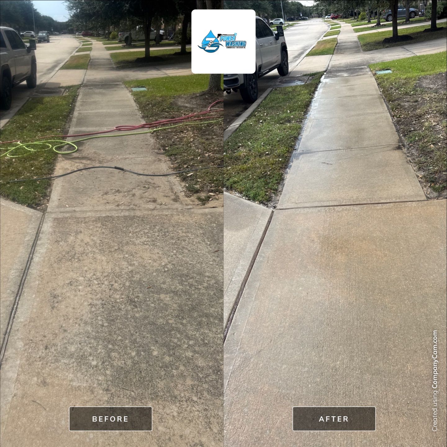 Complete House Wash and Concrete Surface Cleaning in Fresno by Zeal Power Washing