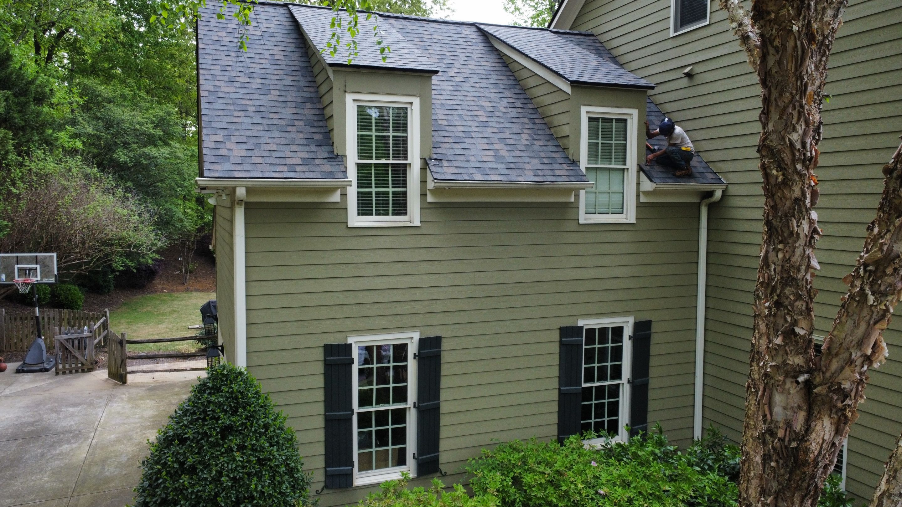 Cumming, GA Roof Replacement Owens Corning Duration Peppercorn by Reset Roofing