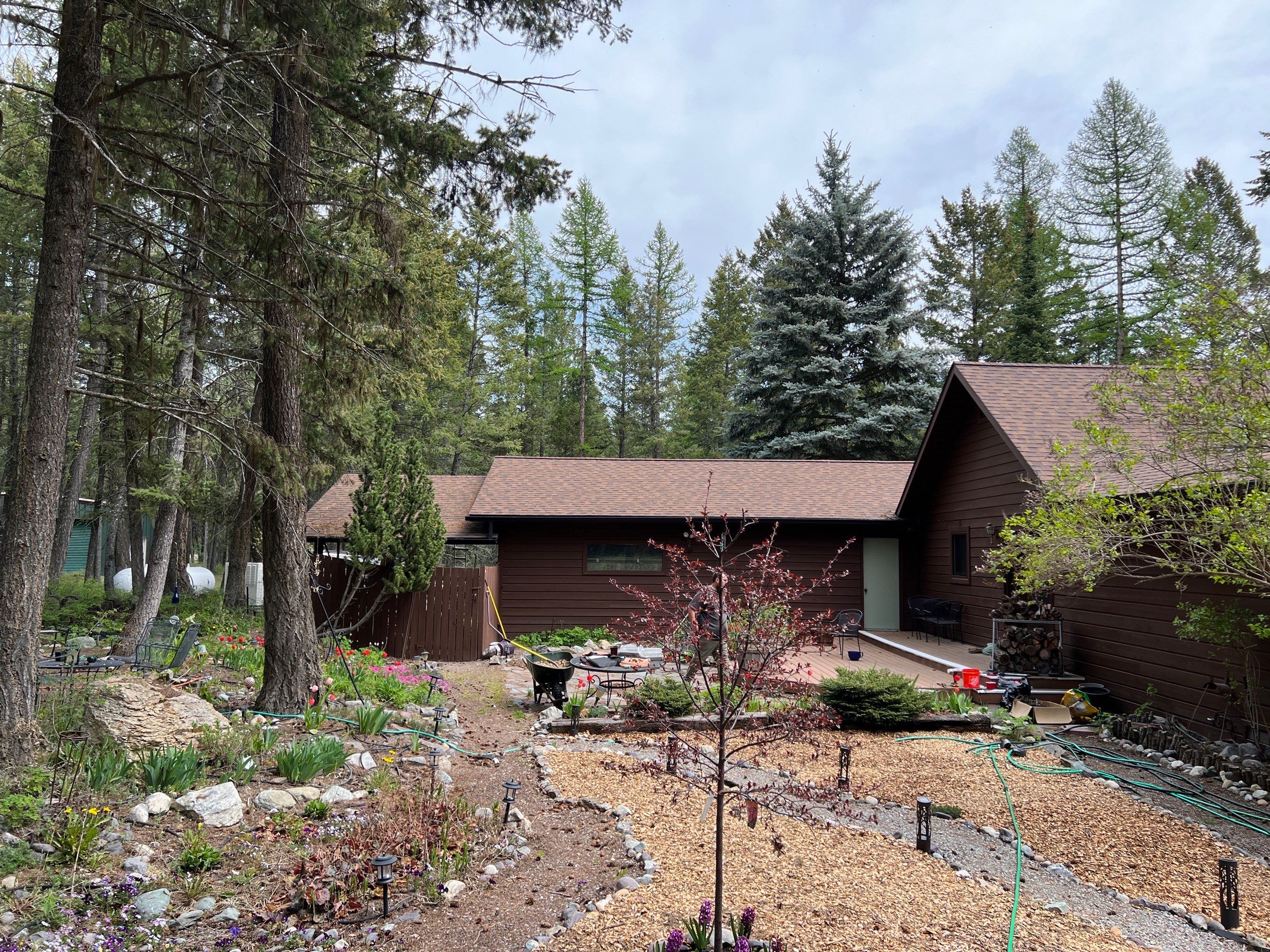 GAF Timberline HDZ - Hunter Green by Montana Roofing Solutions
