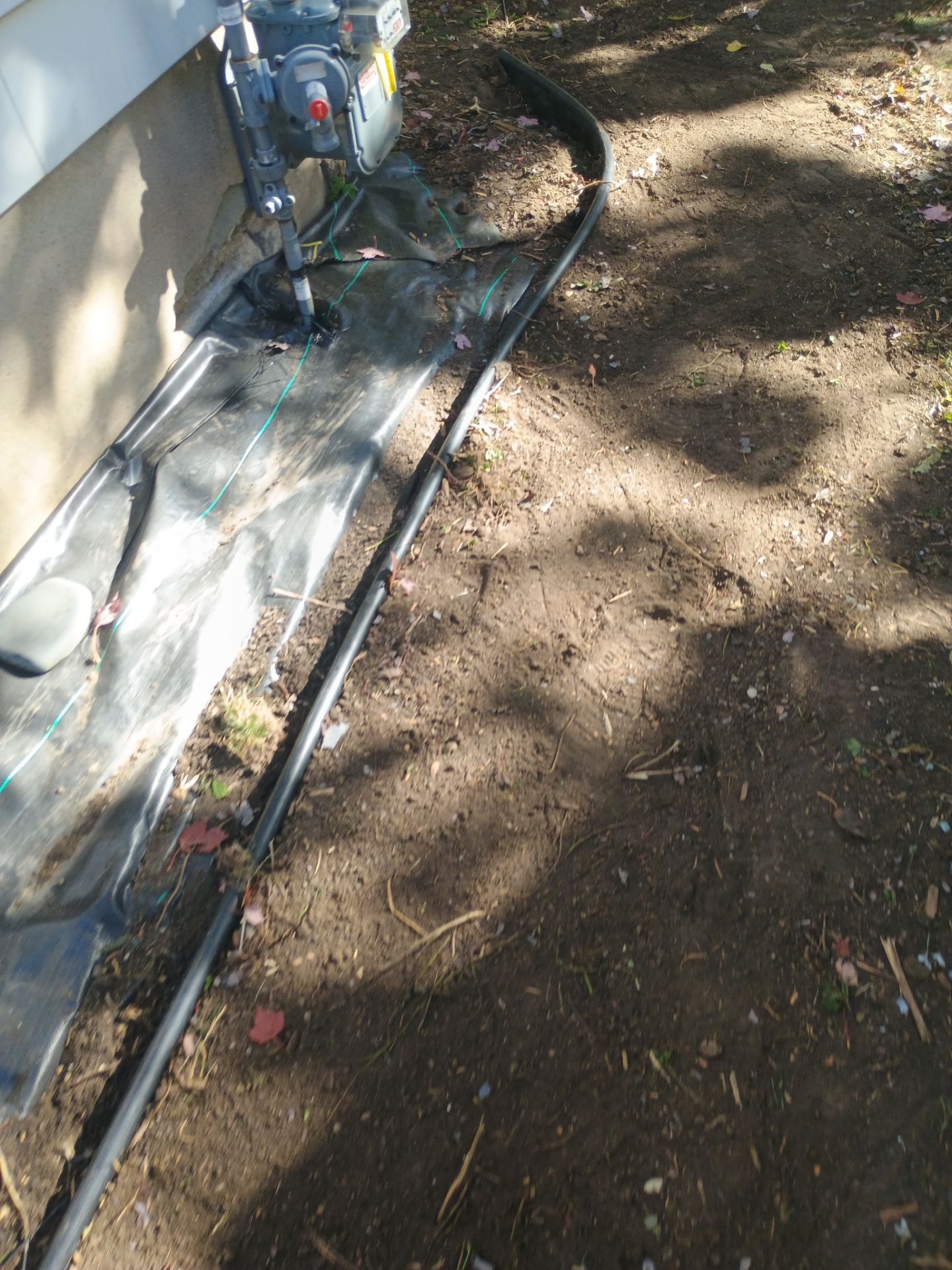 French Drain Installation for Michael by Waterproofing Northeast