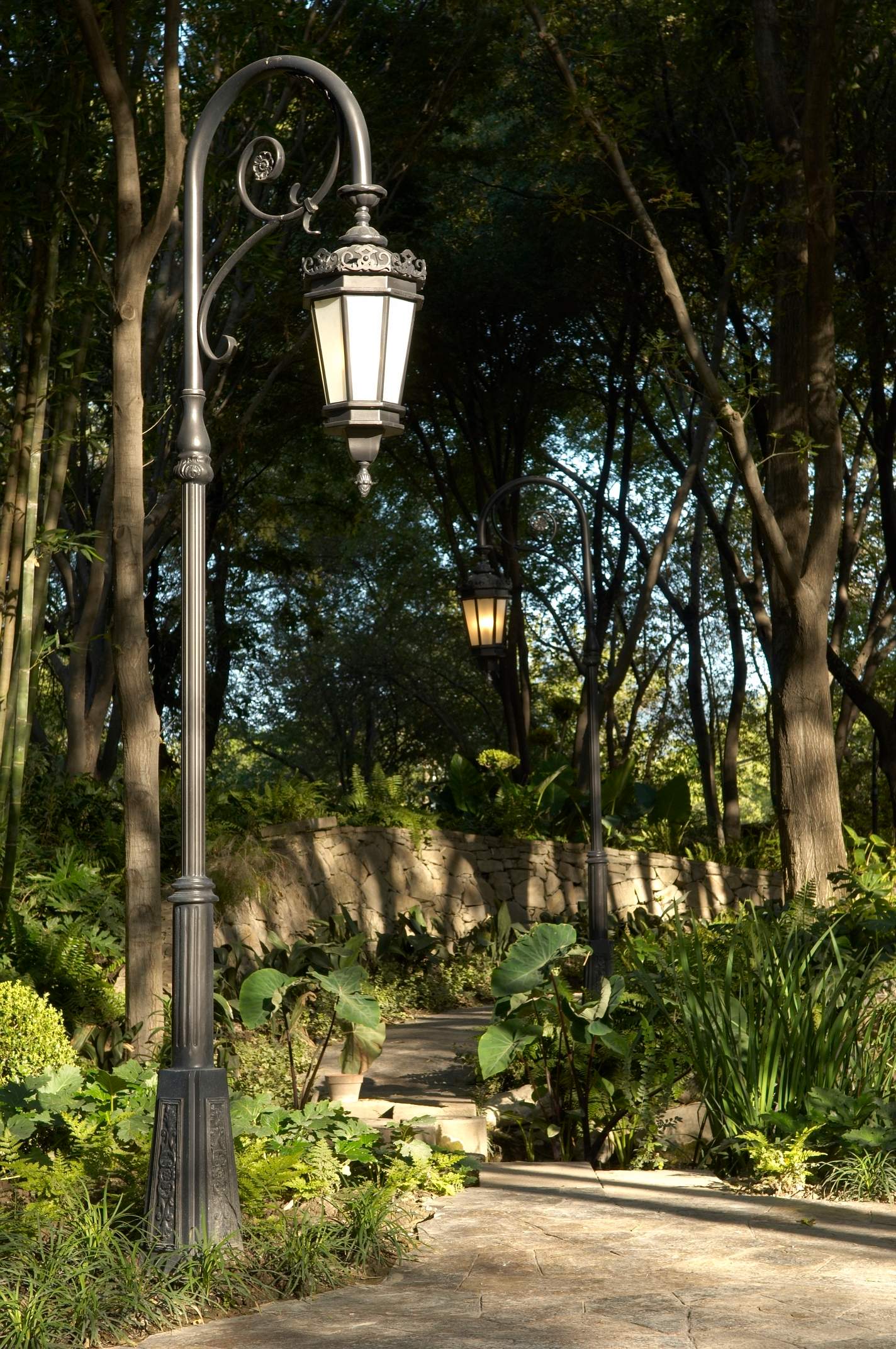 Comprehensive Exterior Lighting and Lantern Installation for Monterrey Estate by Solara Custom Living