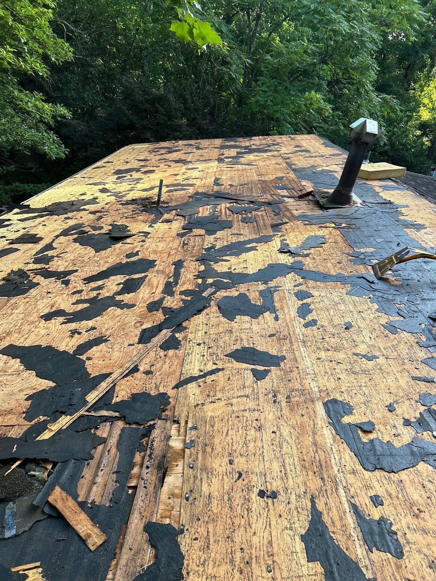 Residential Roofing Installation using GAF Timberline HDZ Shakewood by Rainstoppers Roofing