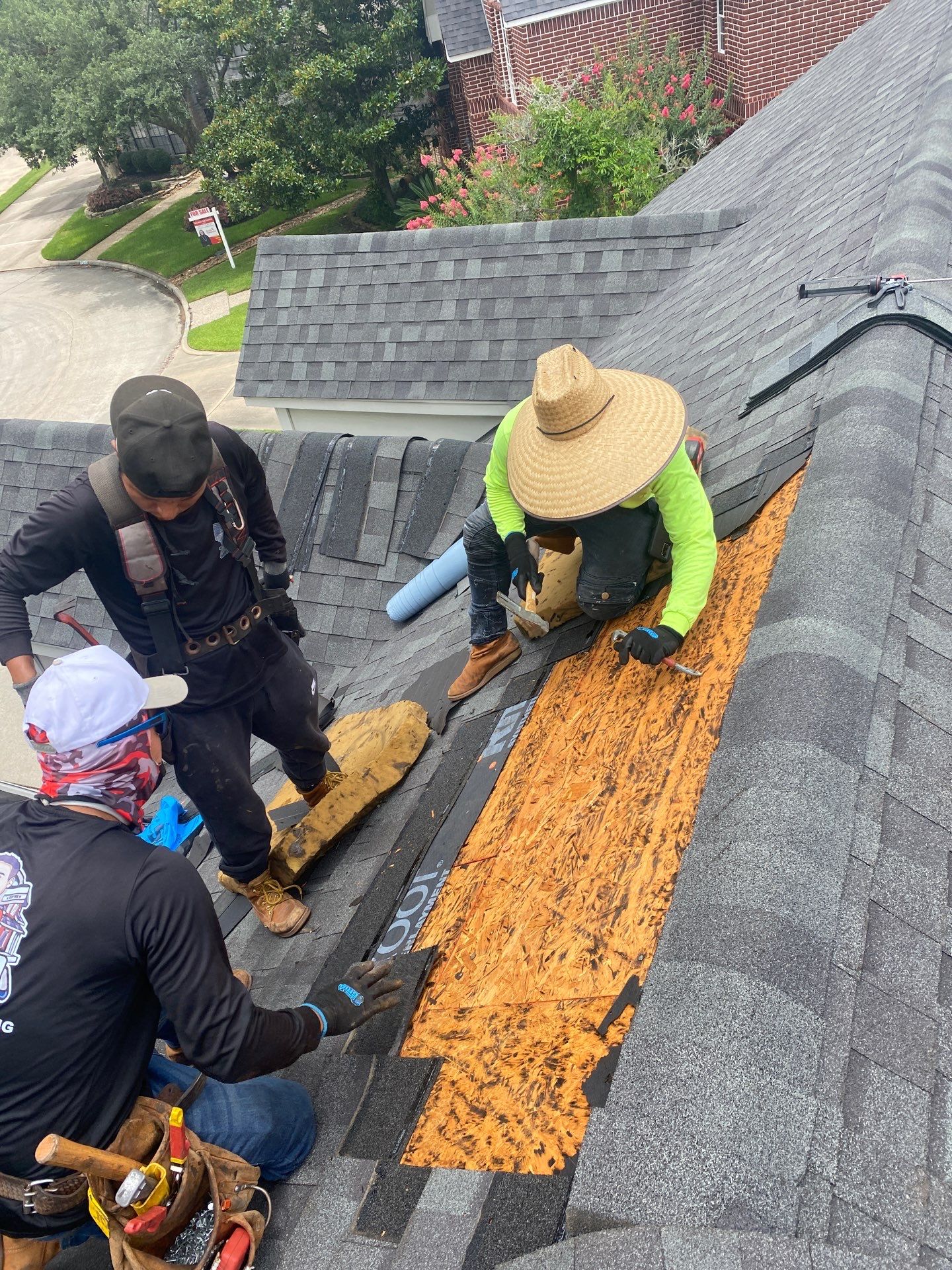 Residential Roofing Repair using Owen's Corning Duration (Lifetime) Shingles by Roof Repair Company