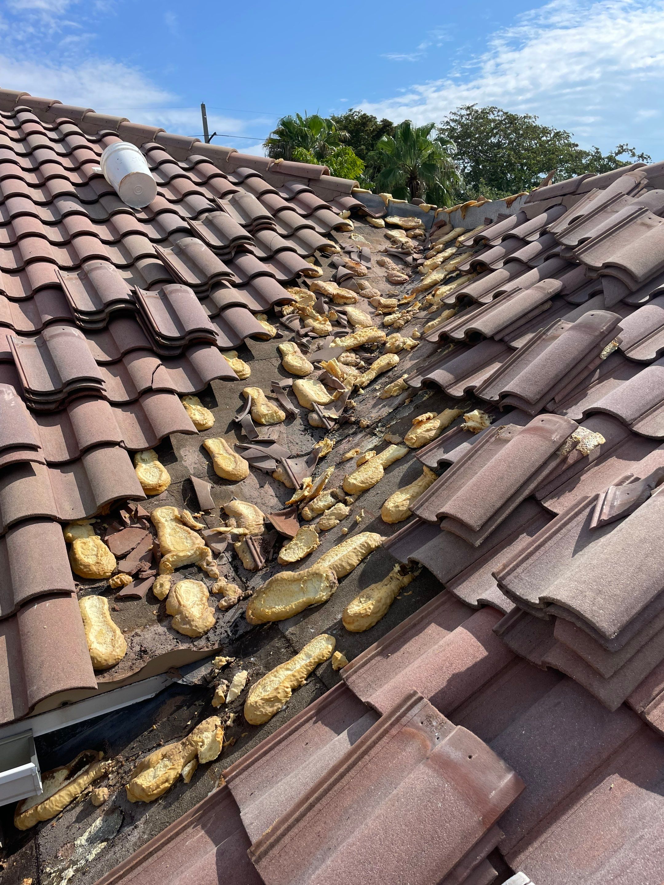 Tile Valley Removal and Replacement  by First Due Roofing