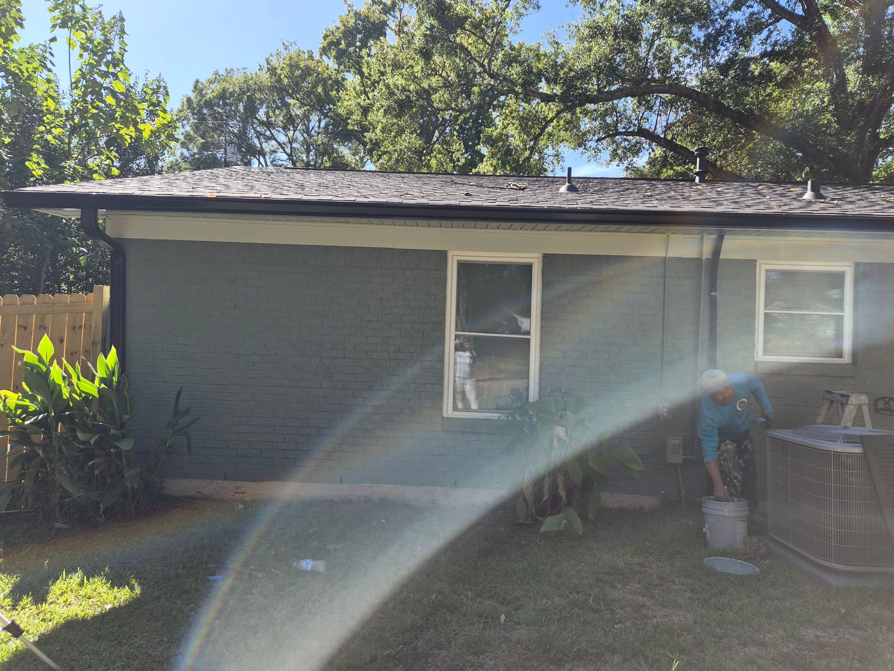 From Basic Brick to Bold Sage Green in Tyler, TX! Quality Coats Painting by Quality Coats Painting